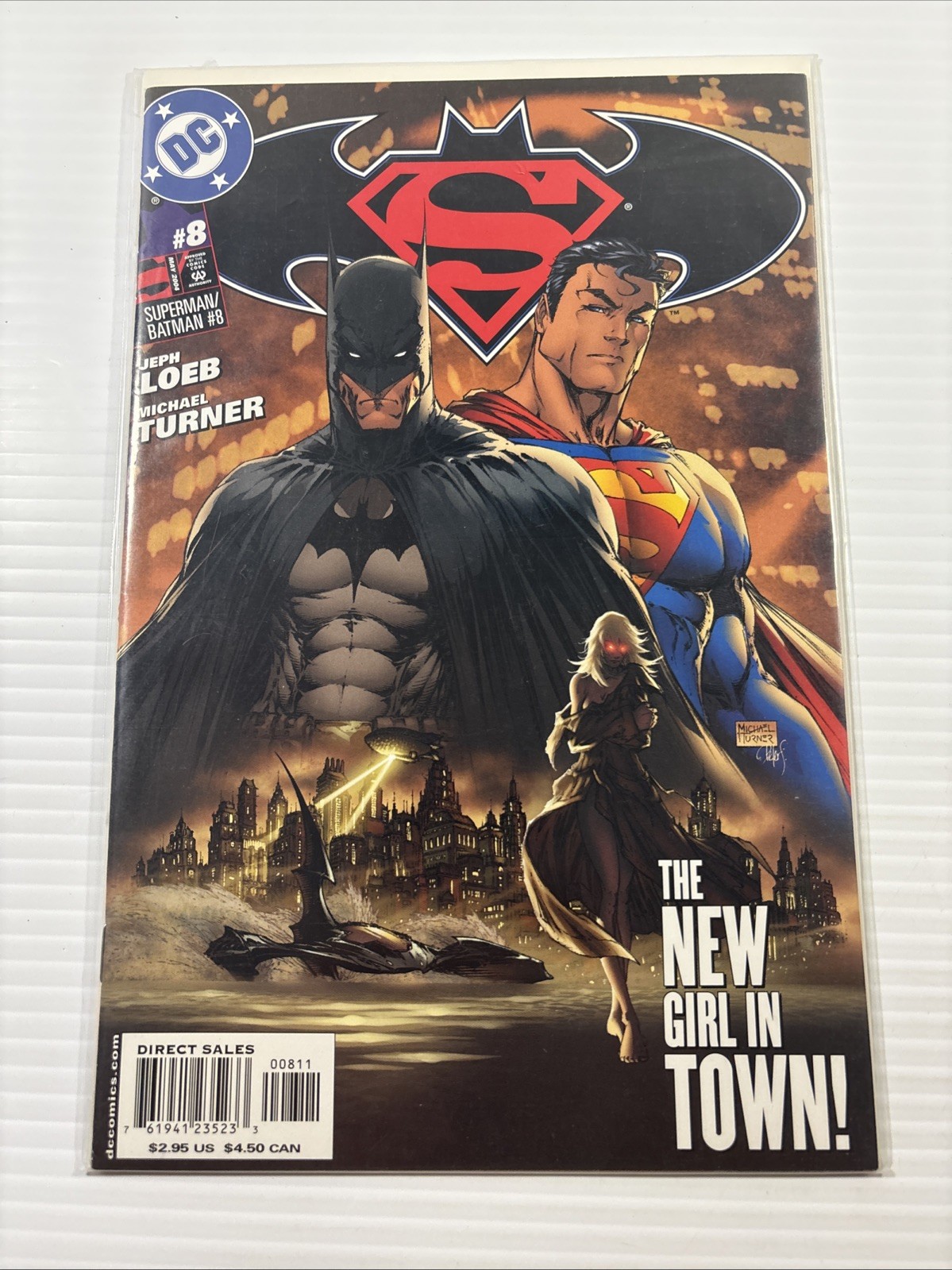 Superman/Batman #8 (2004, DC) NM 1st App Kara Zor-El Supergirl Superman/Batman #8 (2004, DC) NM 1st App Kara Zor-El Supergirl