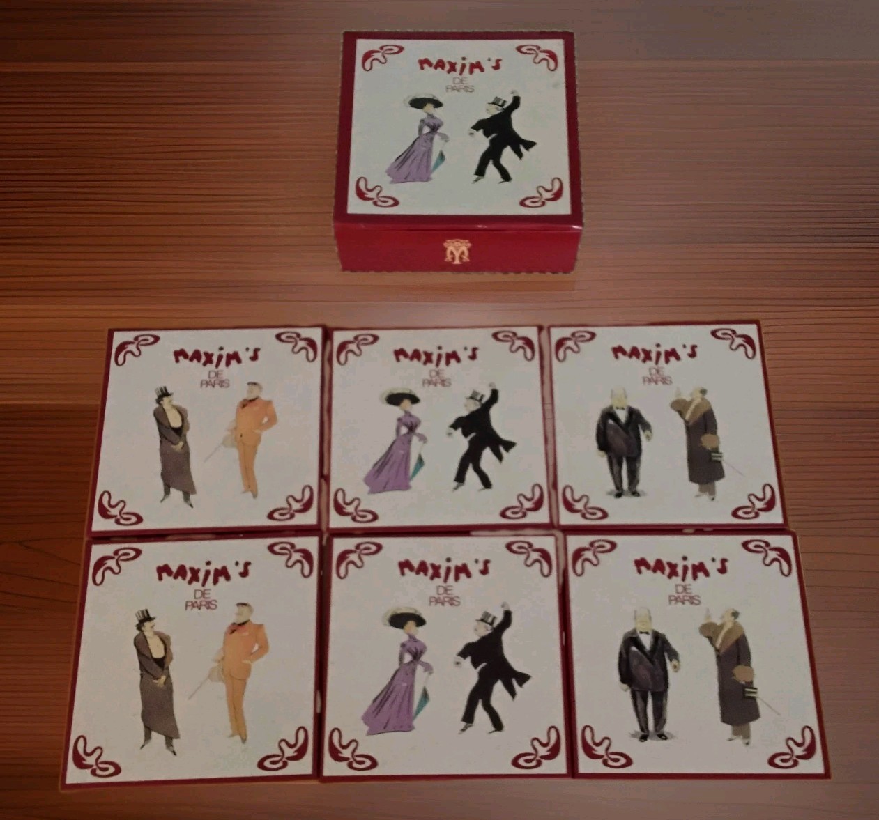 maxim's de paris coasters Rare maxim's de paris coasters Rare