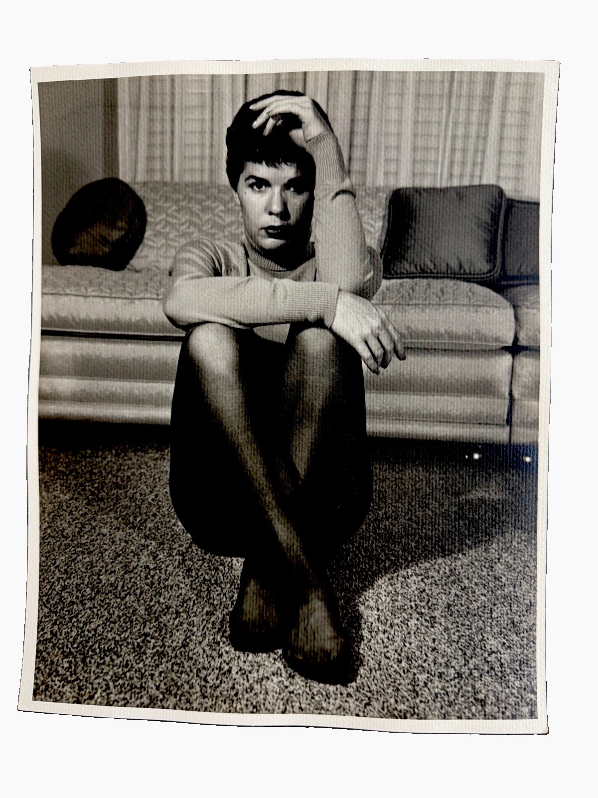 Vintage 1950s Model  8”x10” B&W Photo