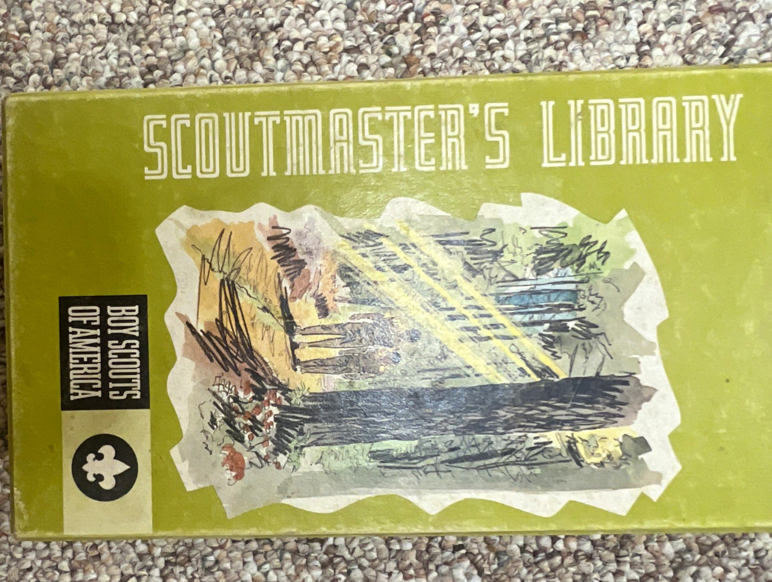 Vintage Boy Scouts of America Scoutmaster’s Library Boxed Set w/  Handbooks