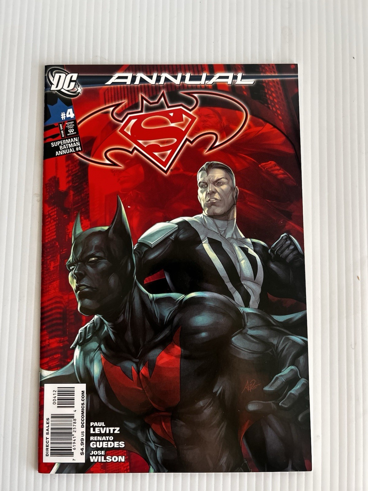 Superman/Batman Annual #4 (2010) 2nd Print 1st App Terry McGinnis Low Print - NM