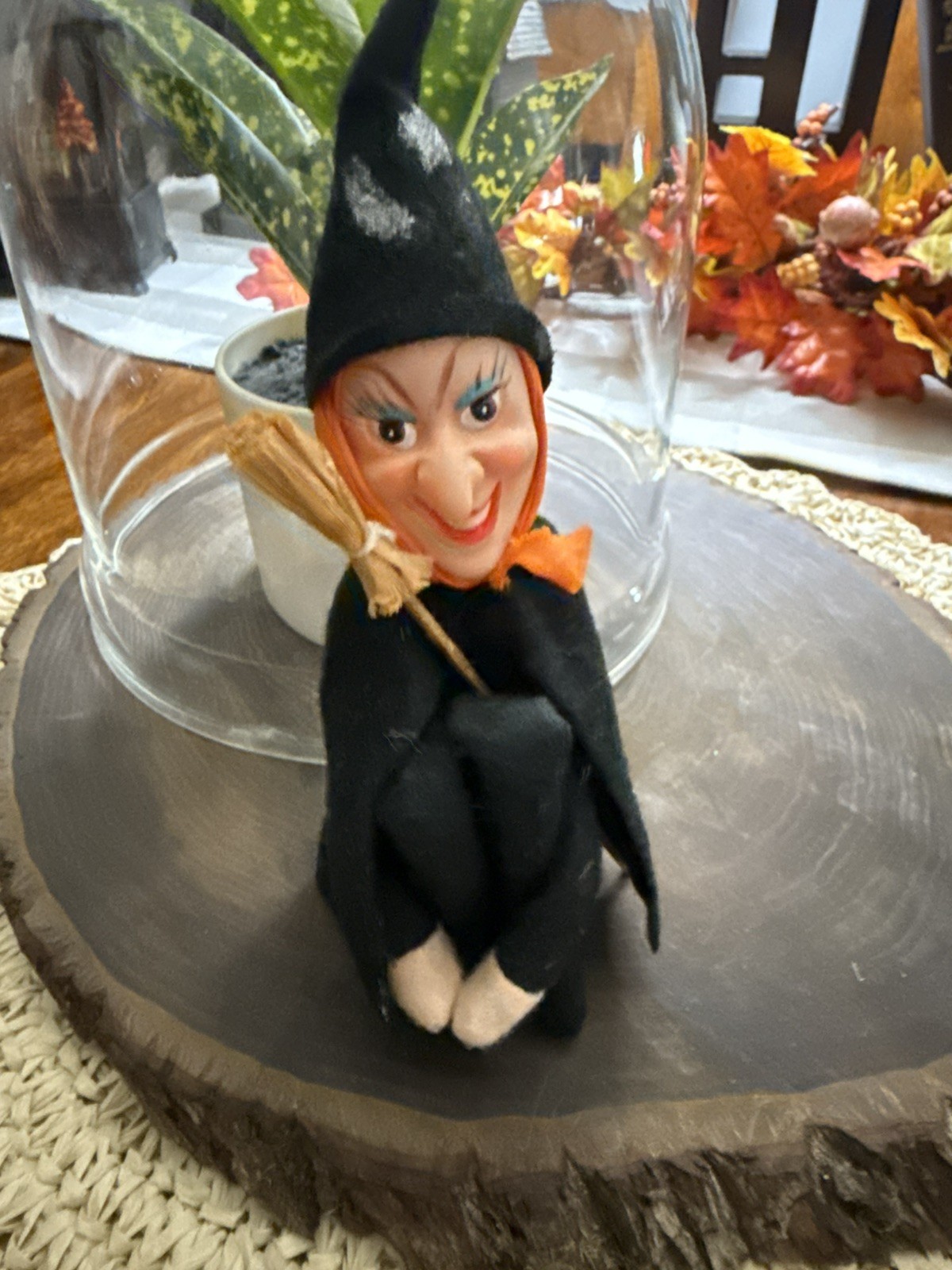 Vintage Halloween Witch Knee Hugger Moon & Stars Cape Japan 