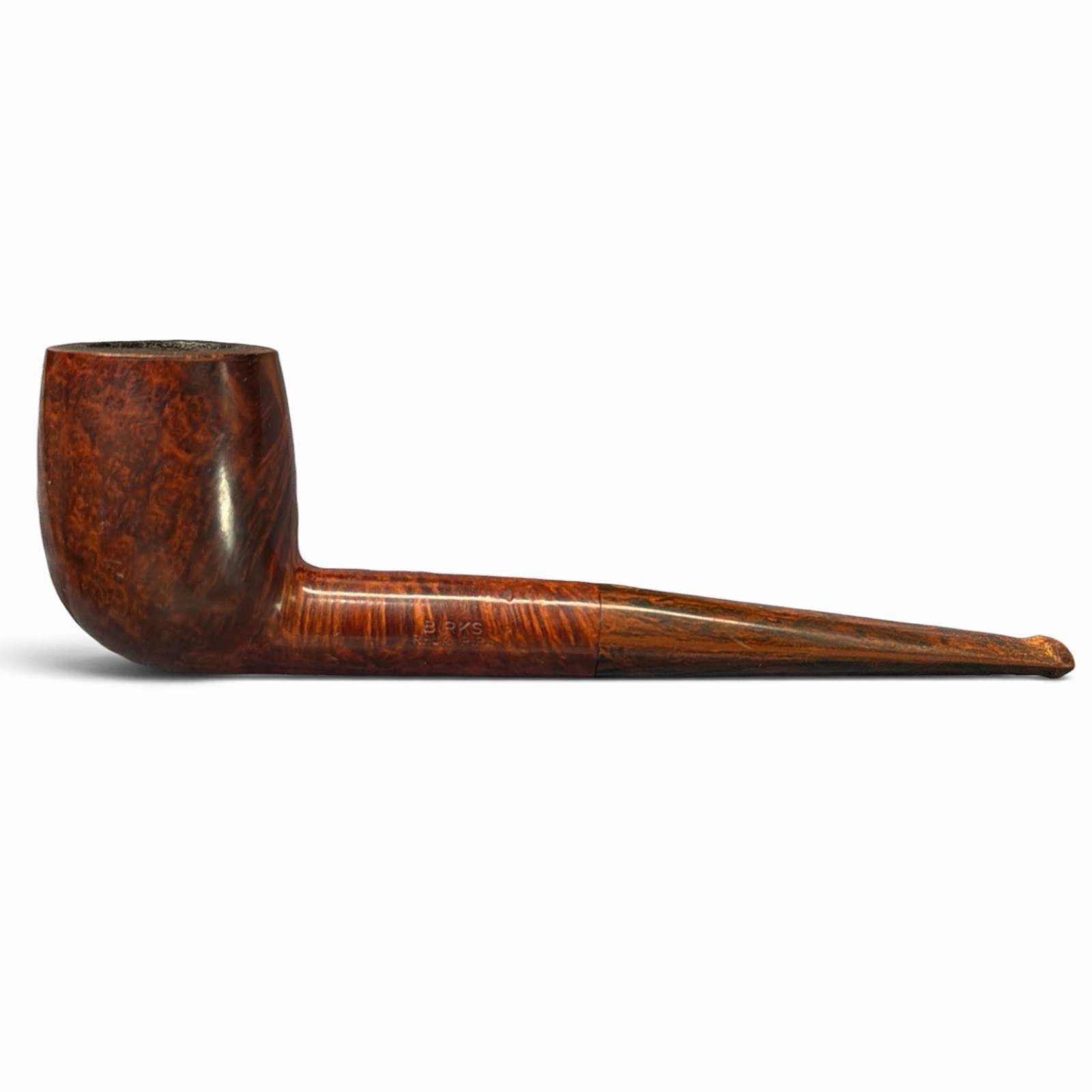 Vintage Birks Rhum Billiard London Made Estate Tobacco Pipe #64 Briar Wood 5.25”