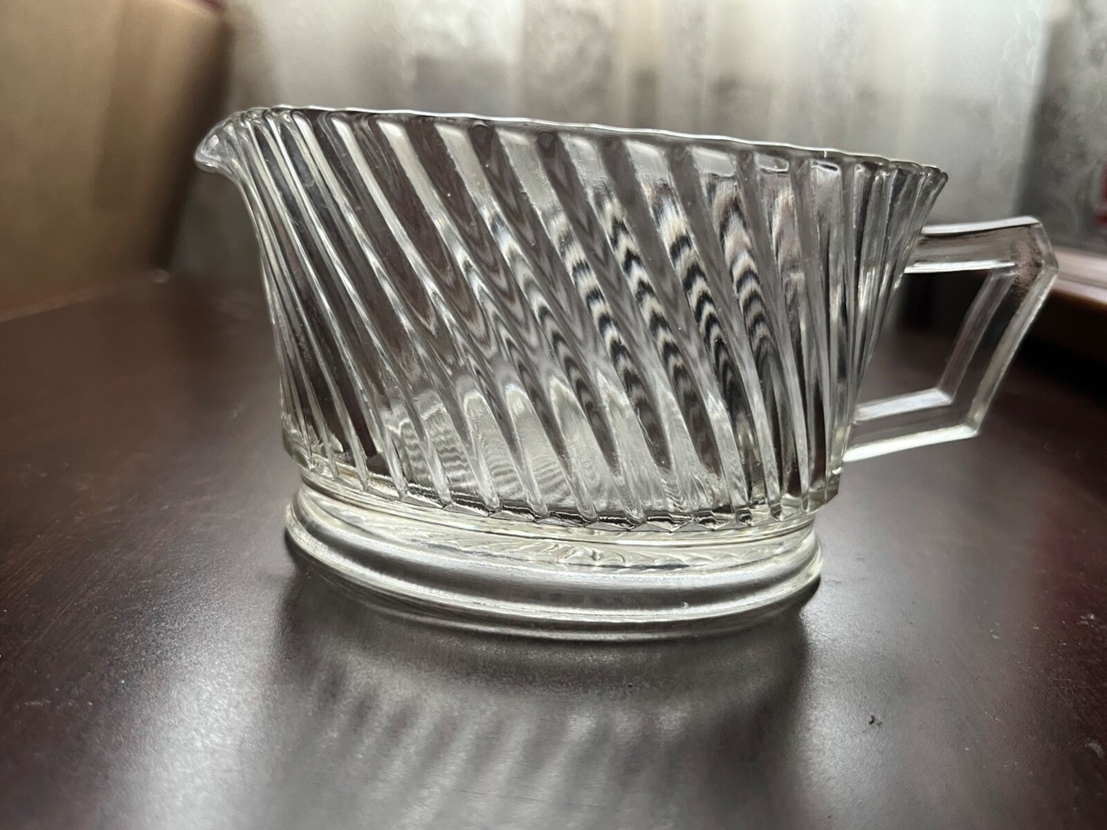 Diana Depression Glass Creamer-by Federal Glass Diana Depression Glass Creamer-by Federal Glass