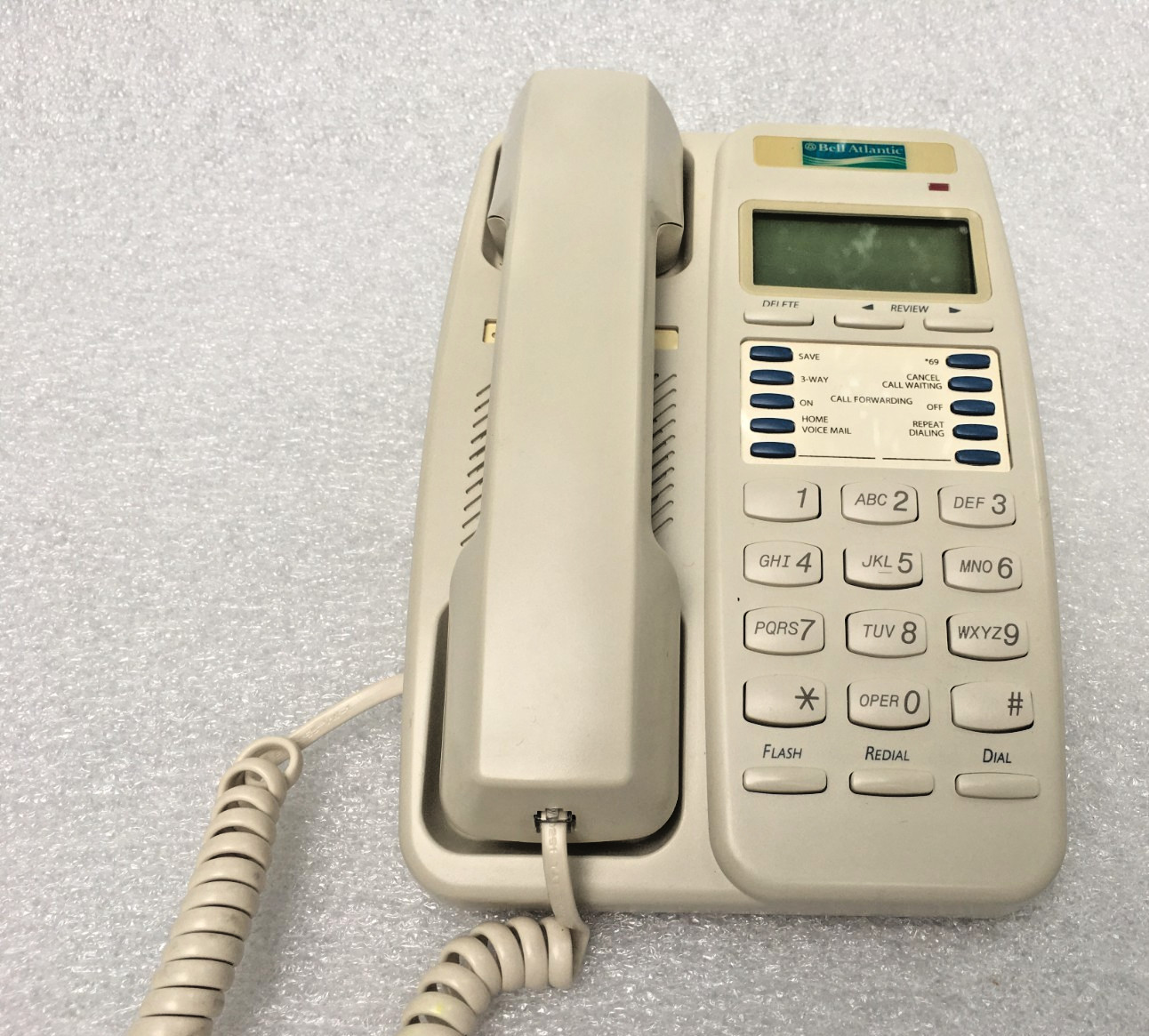 Vintage Bell Atlantic Telephone, Model Number CT-15.  NO POWER CORD.
