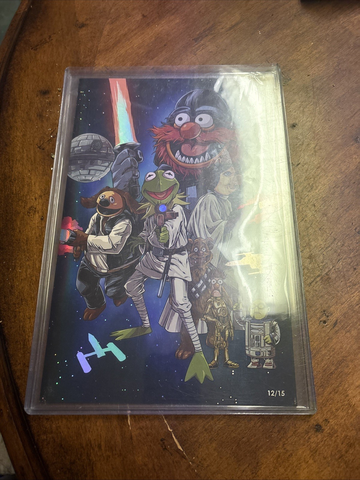 Limited To 15 Muppet Star Wars Foil Cover Kickstradomis Art Book Heroes Con Limited To 15 Muppet Star Wars Foil Cover Kickstradomis Art Book Heroes Con