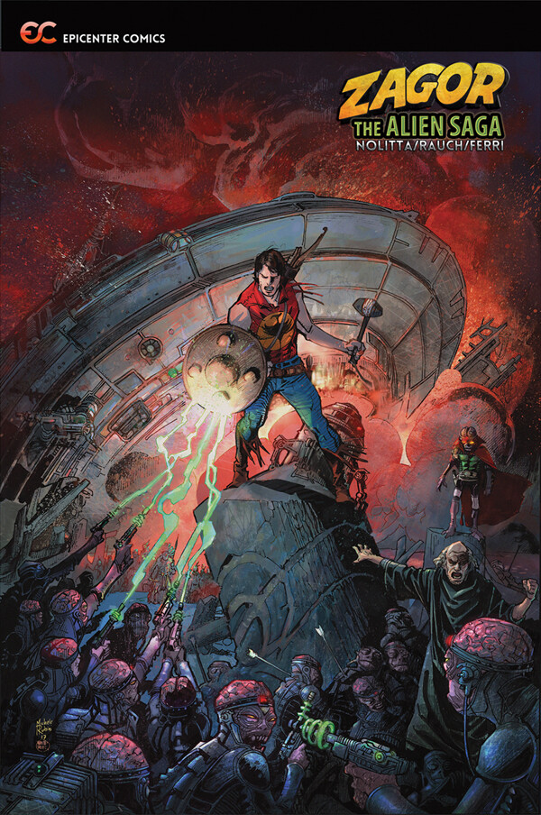 Zagor: The Alien Saga (2019, Paperback), GN, Nolitta, Rauch, Ferri, Rubini