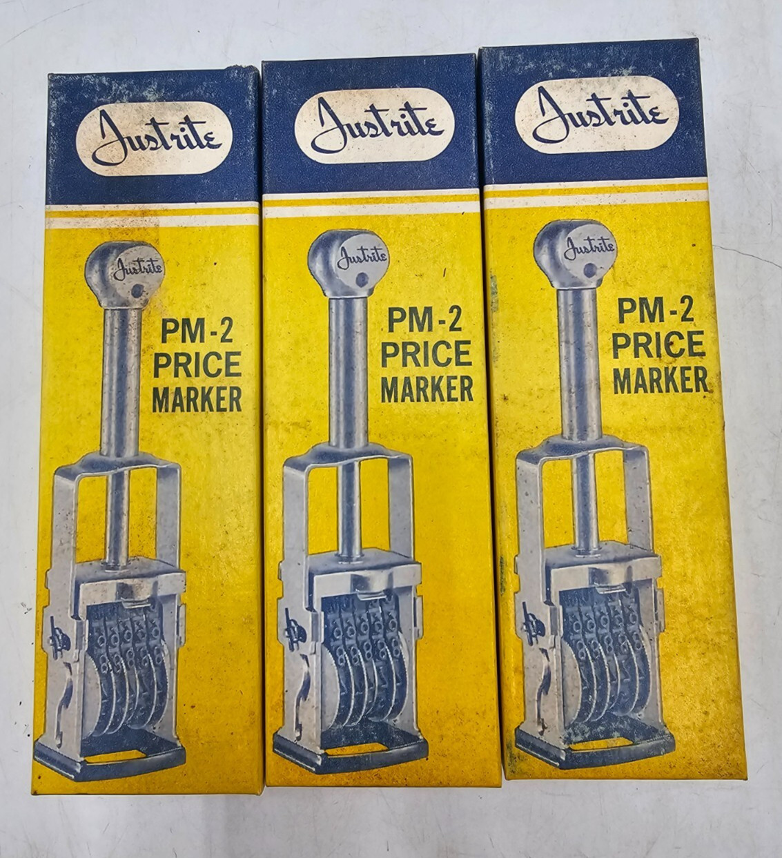 Lot of 3 - Justrite PM-2 Price Marker - NOS Lot of 3 - Justrite PM-2 Price Marker - NOS