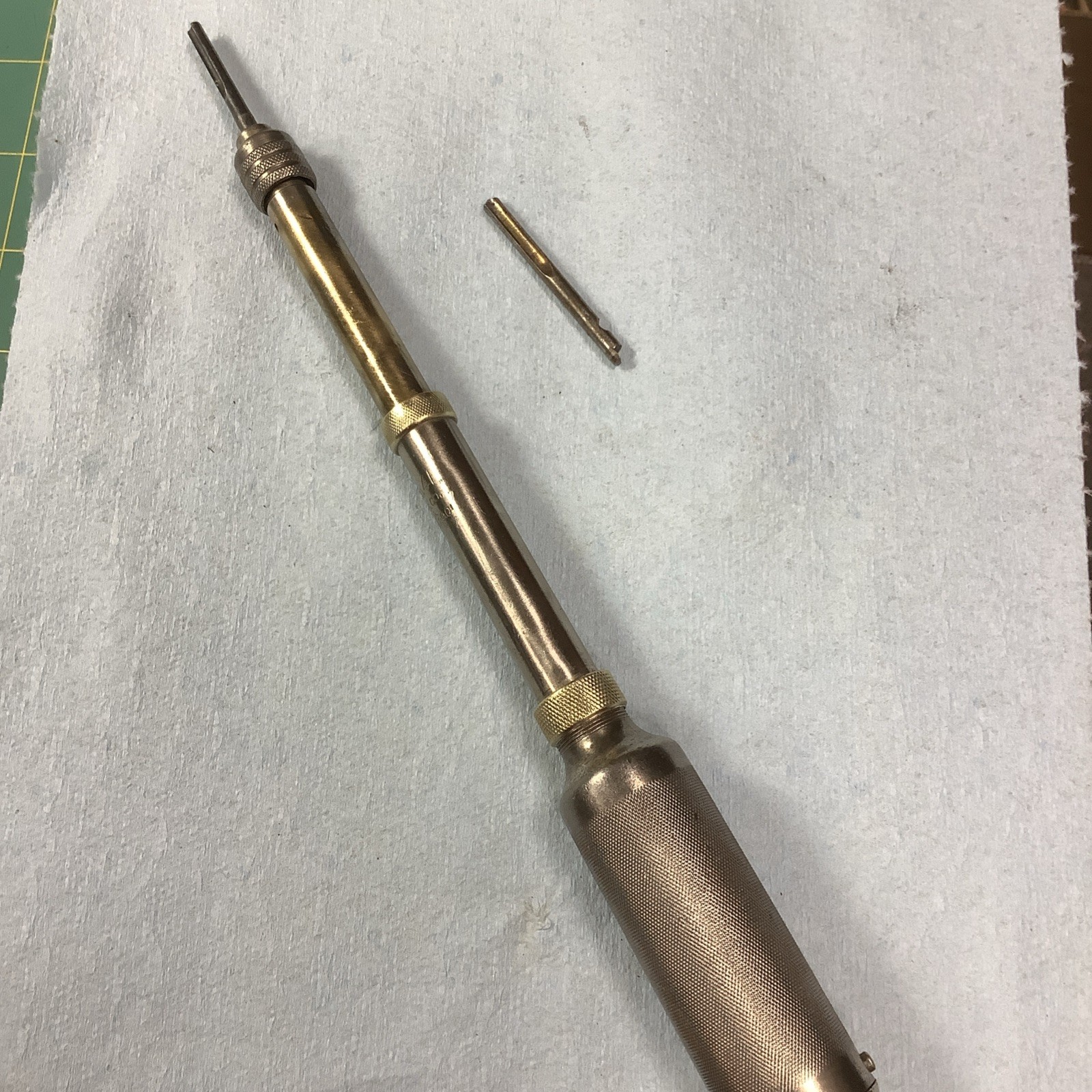 Vintage North Bros. No. 41 Push Drill With Two Bits USA