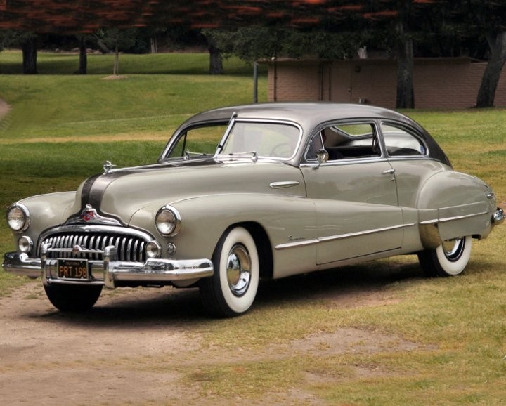 1948 BUICK ROADMASTER 4x6 Borderless  PHOTO  (201-E)