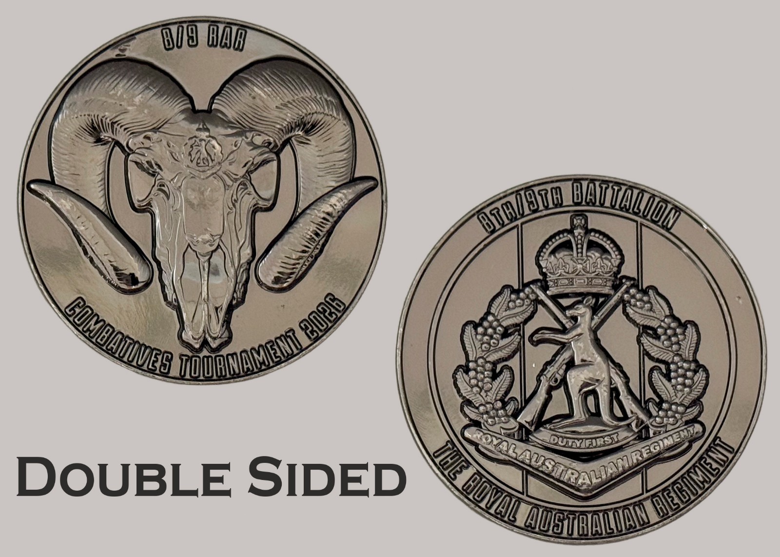 8/9 RAR Royal Australian Regiment Combatives Tournament Challenge Coin  J#41