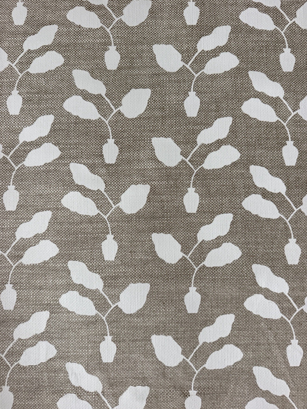 Wayne Pate +Studio Four Nyc Saint Germain Linen Fabric 1 5/8 Yards Color Plaster
