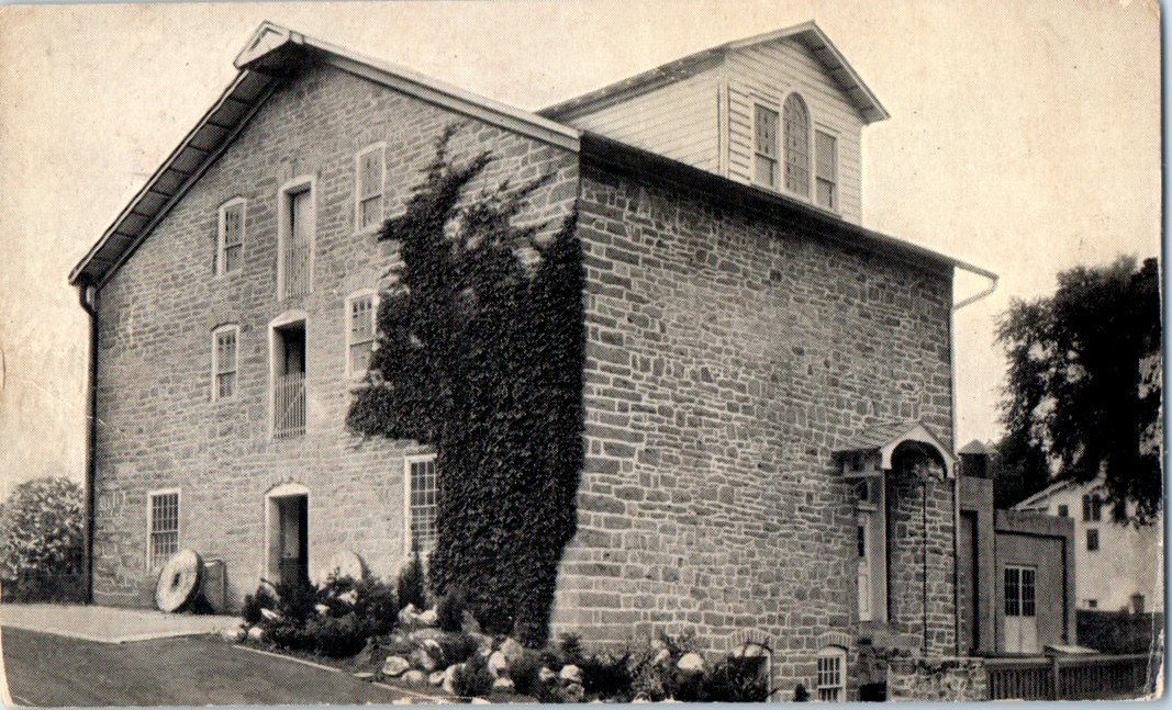 Vintage Postcard 1935 Old Stone Mill, Wheatsworth Co., Hamburg, New Jersey (NJ) Vintage Postcard 1935 Old Stone Mill, Wheatsworth Co., Hamburg, New Jersey (NJ)