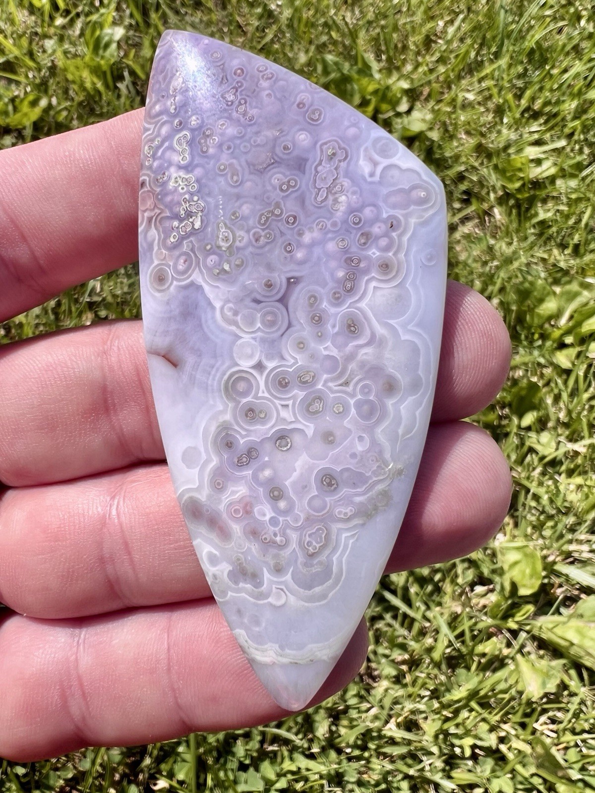 Large collector quality Luna Agate Cab Large collector quality Luna Agate Cab