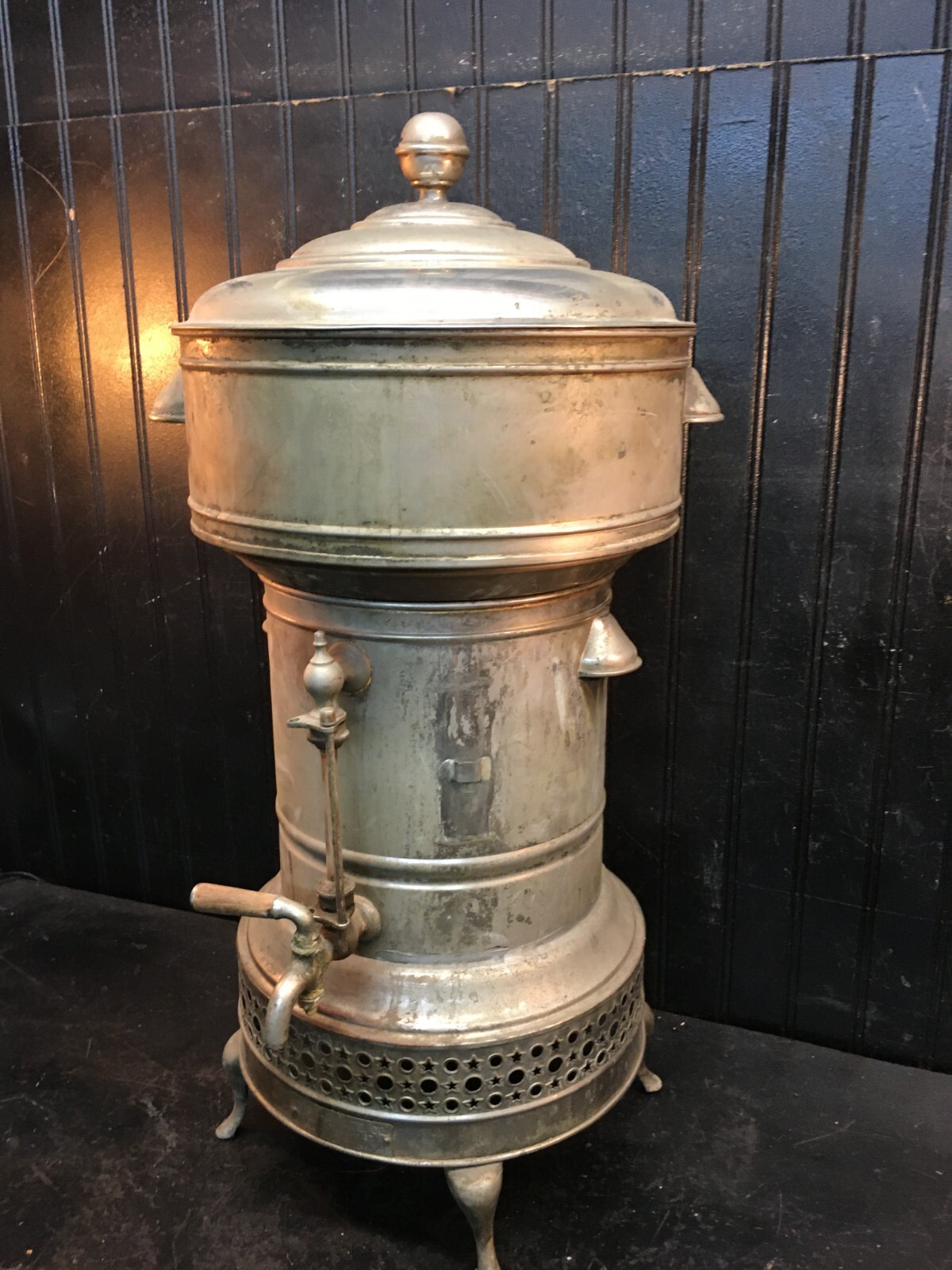 Antique Espresso Machine Kingory Mfg Victorian 1800s Coffee Maker Steamer