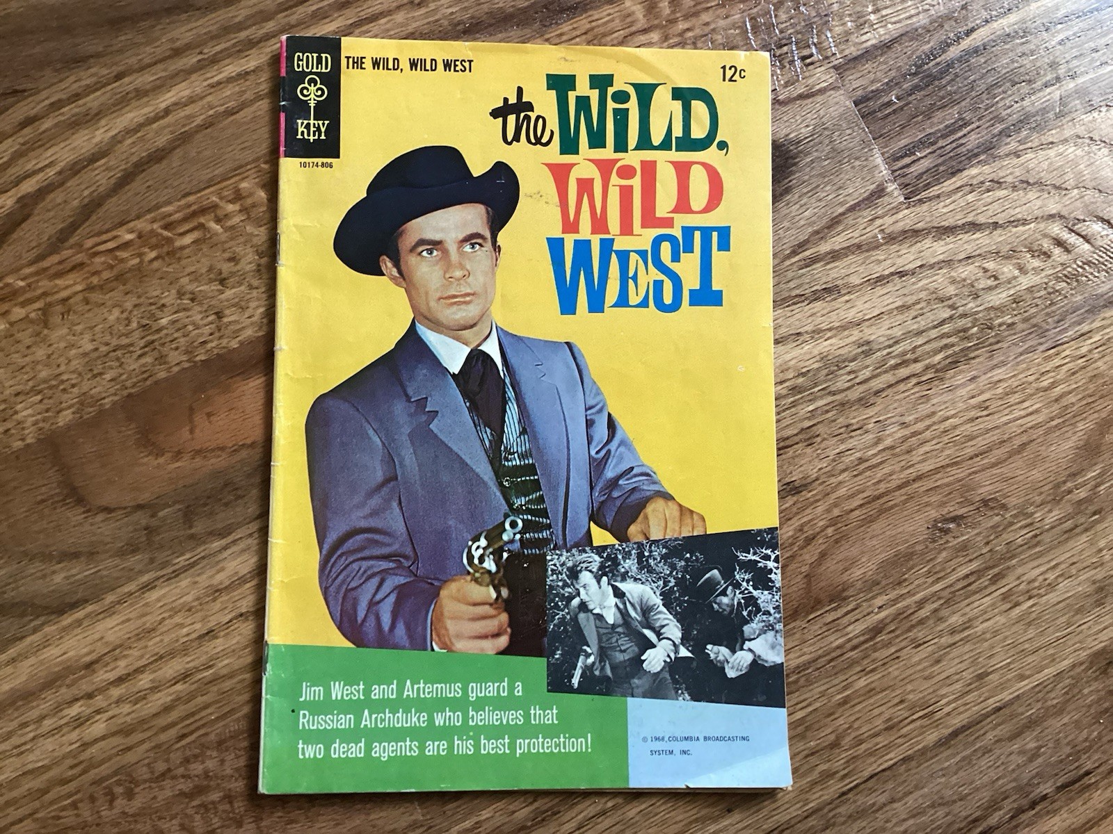 Vintage Silver Age/Gold Key June 1968  The Wild Wild West Issue 3