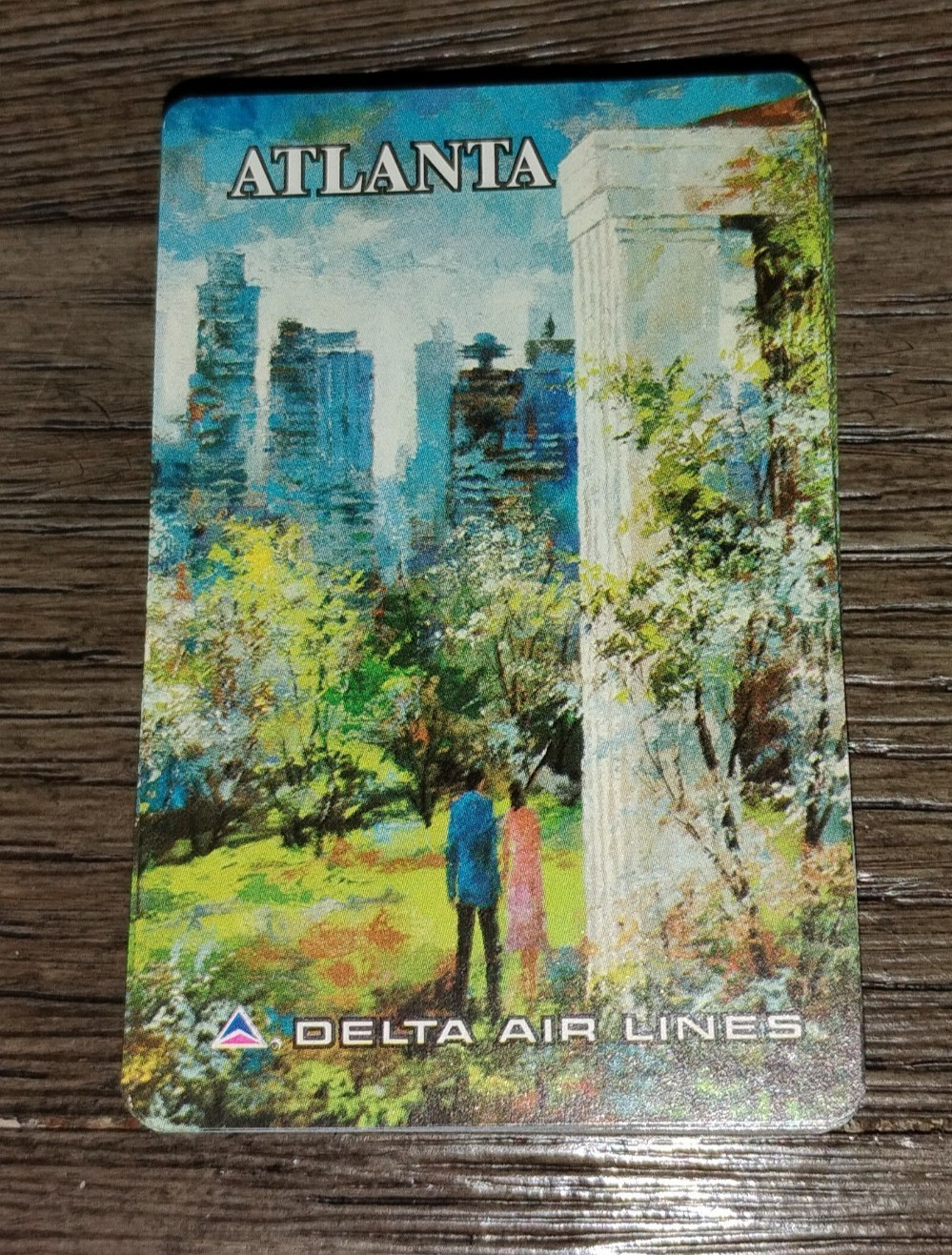 Delta Playing Cards Vintage Atlanta and Washington DC - 2 Decks
