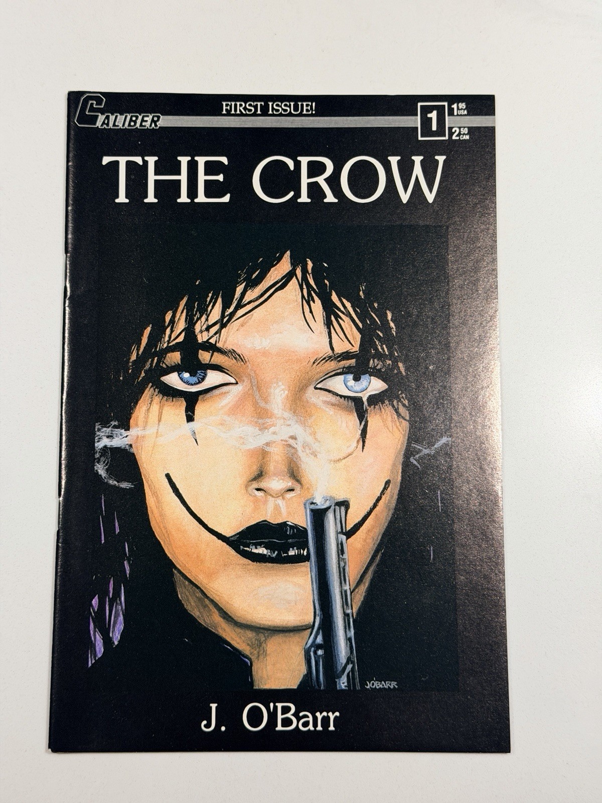 Caliber The Crow #1 First Print February 1989 Comic J. O'Barr - High Grade