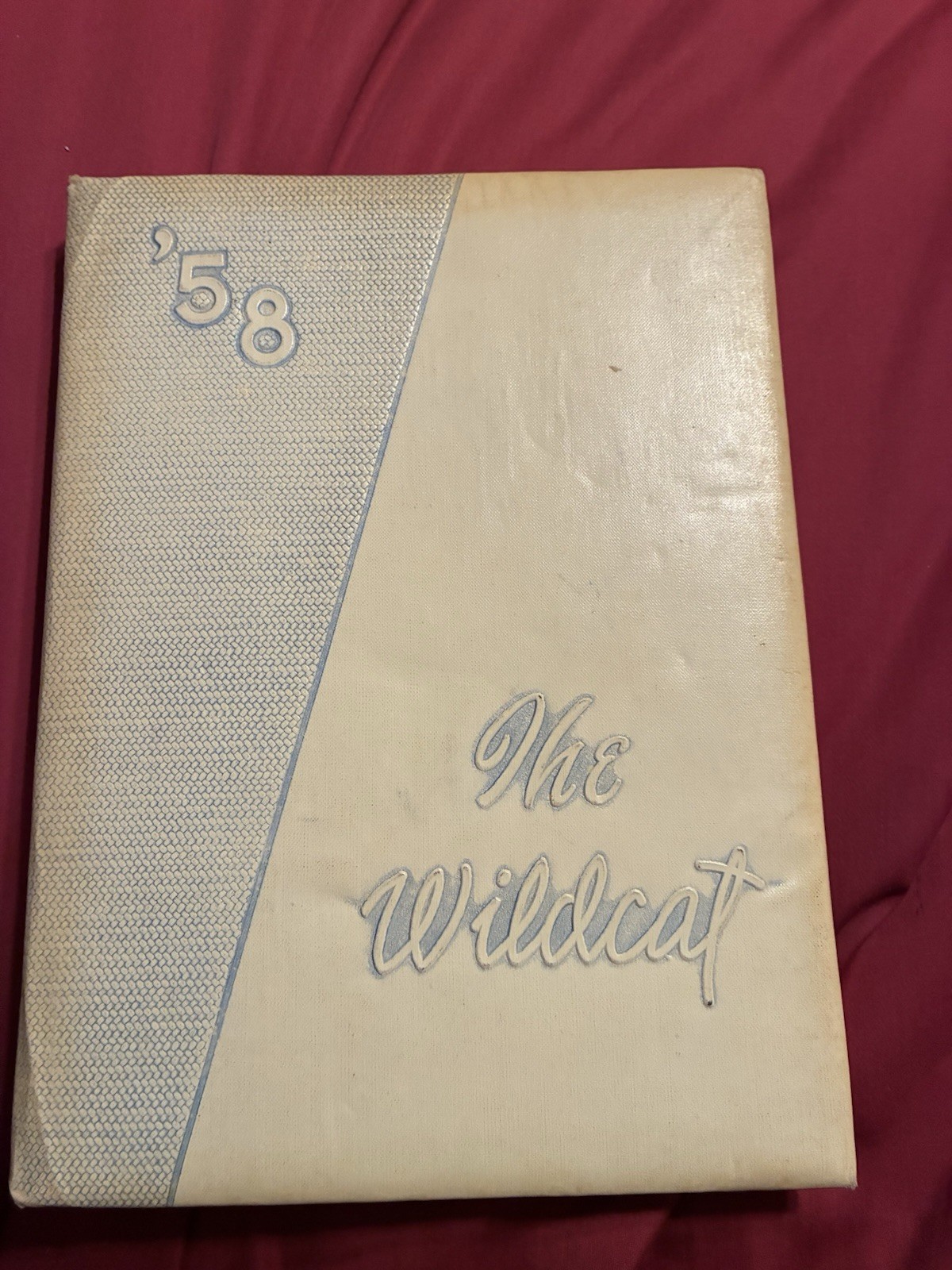 1958 The Wildcat Yearbook Lovington New Mexico High School Genealogy Book