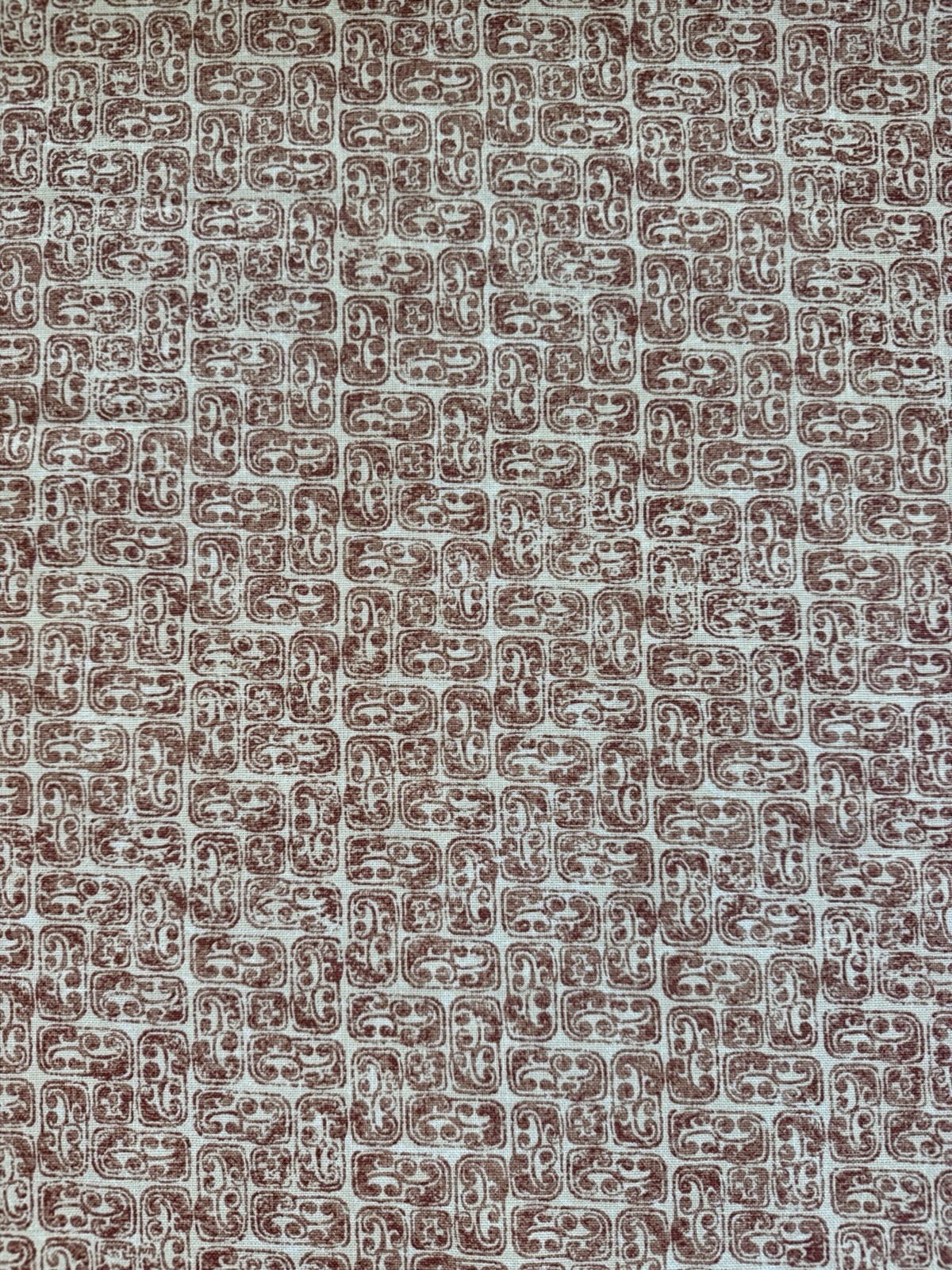 Kerry Joyce Textiles 6 Yards Linen Print - Daya Fabric Carnelian / 1043-05 /