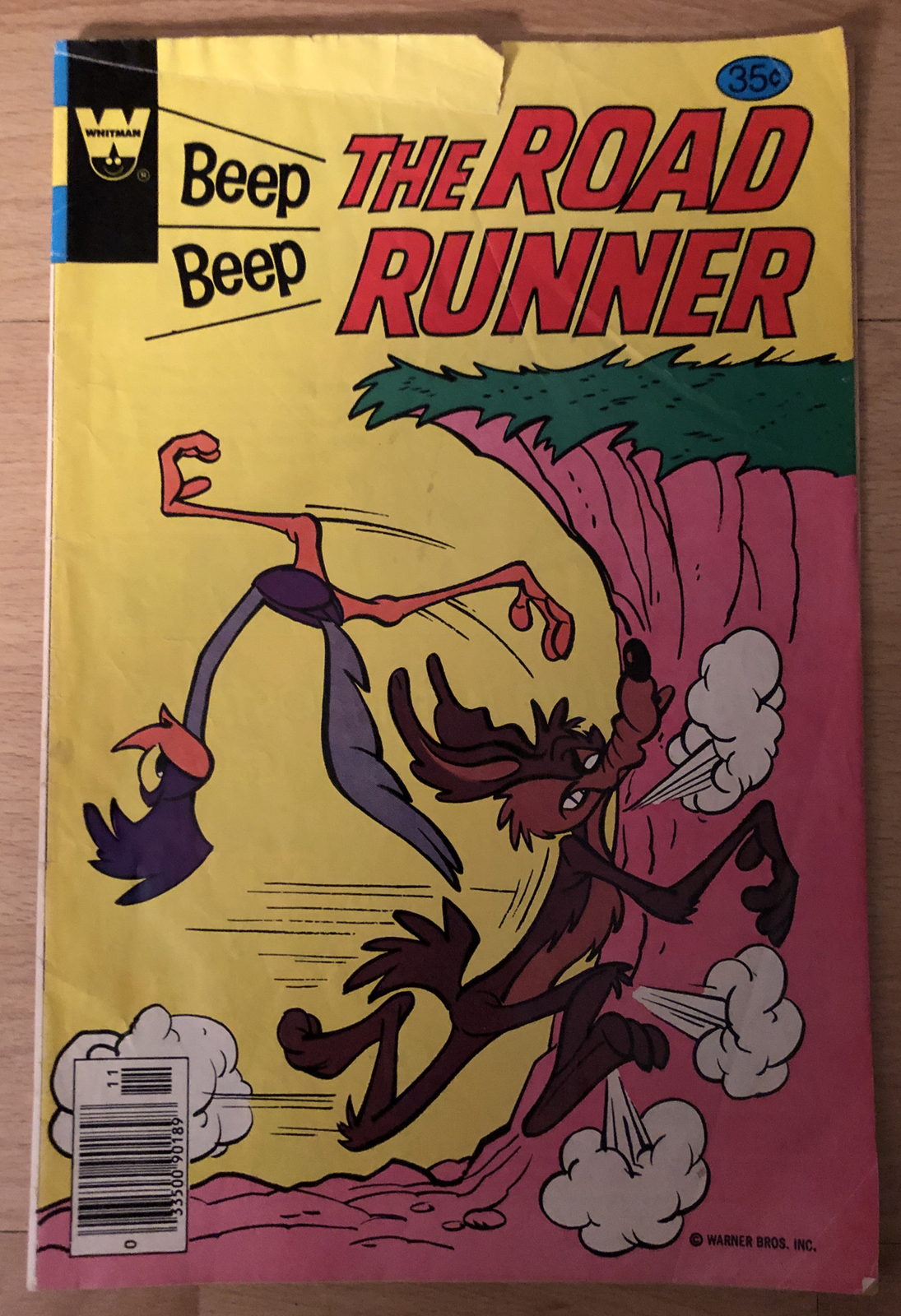1978 Whitman Beep Beep The Road Runner Comic #75; Hostess Twinkies Ad; Low-Grade