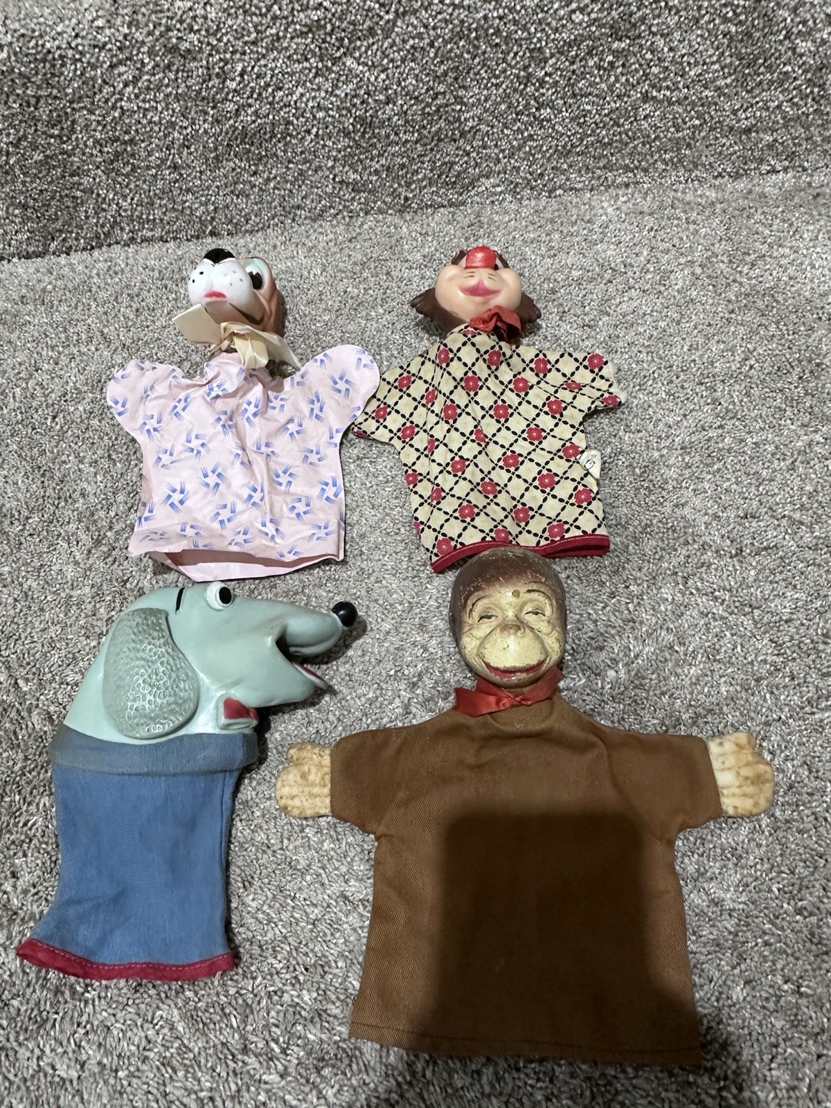 Vintage Puppet Lot - Gund Harvey Toons Katnip Hand Puppet. 1930s-1960s