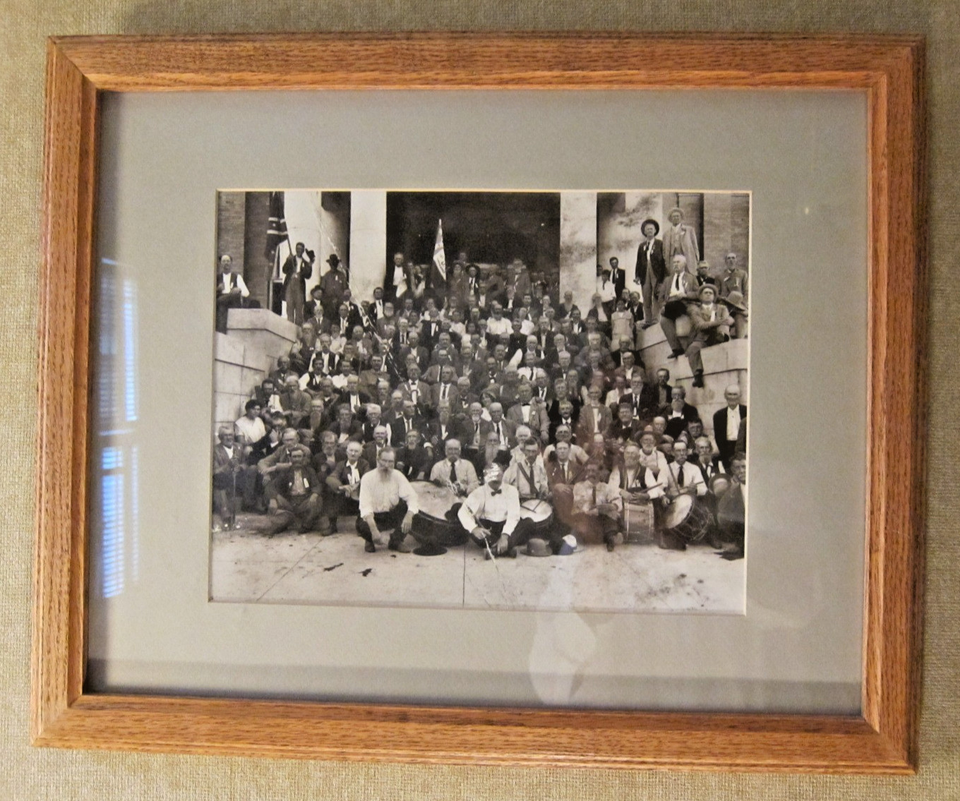 1911 Oklahoma Confederate Reunion Photograph UCV Civil War Encampment (18\