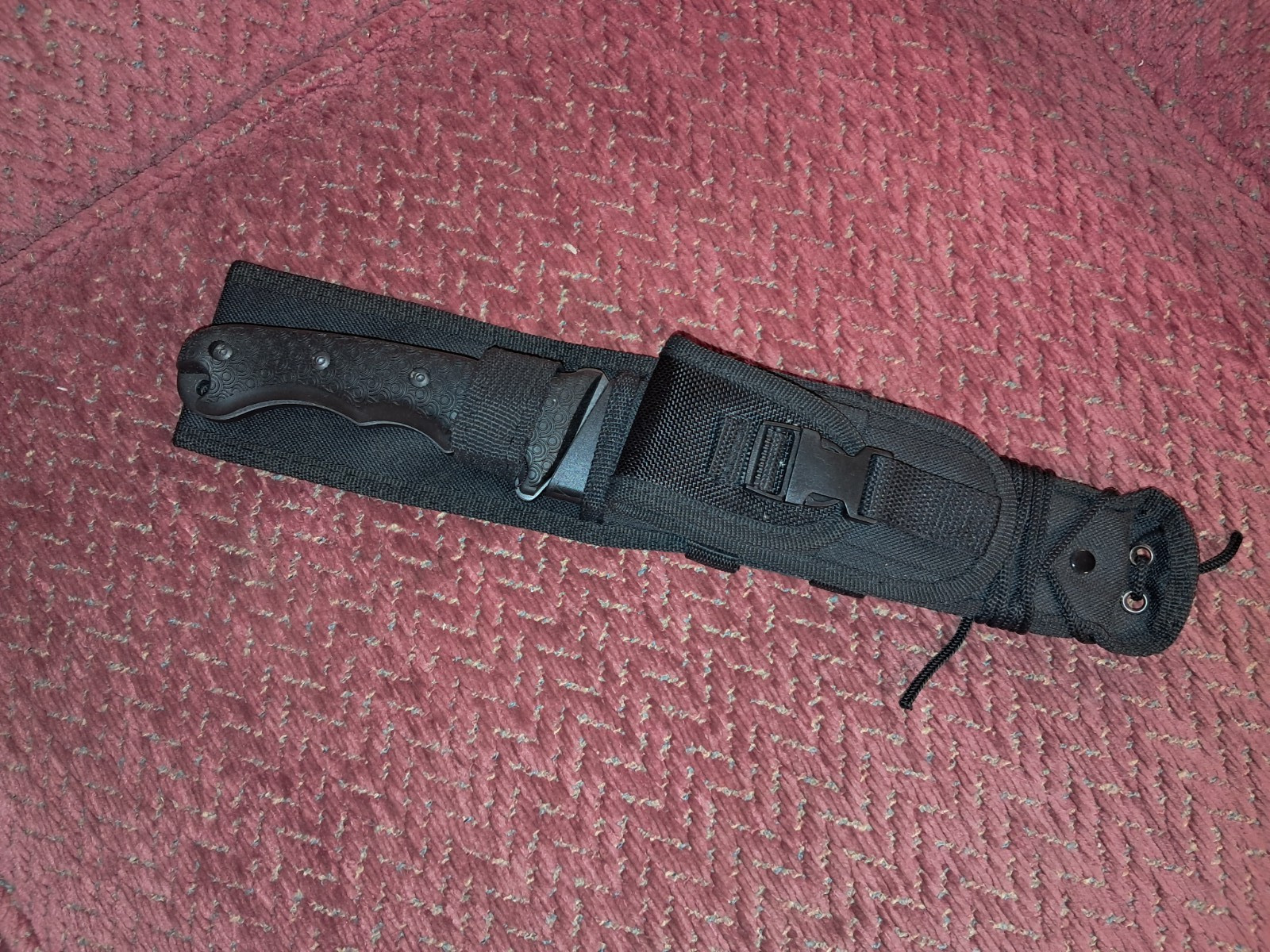 Schrade SCHF9 GRIFFIN DESIGN Extreme Survival Knife 1095 HC Steel w/Sheath