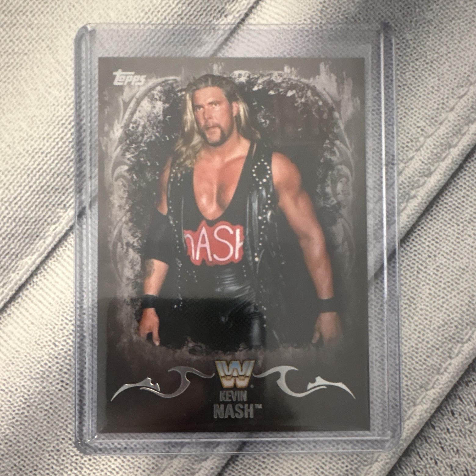 Topps WWE Undisputed 2002 Kevin Nash #69 Undisputed Moment Serial /50