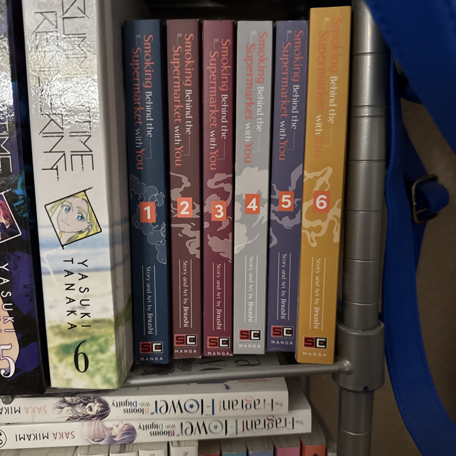 Smoking Behind the Supermarket with You Manga Volumes 1-7 English Authentic