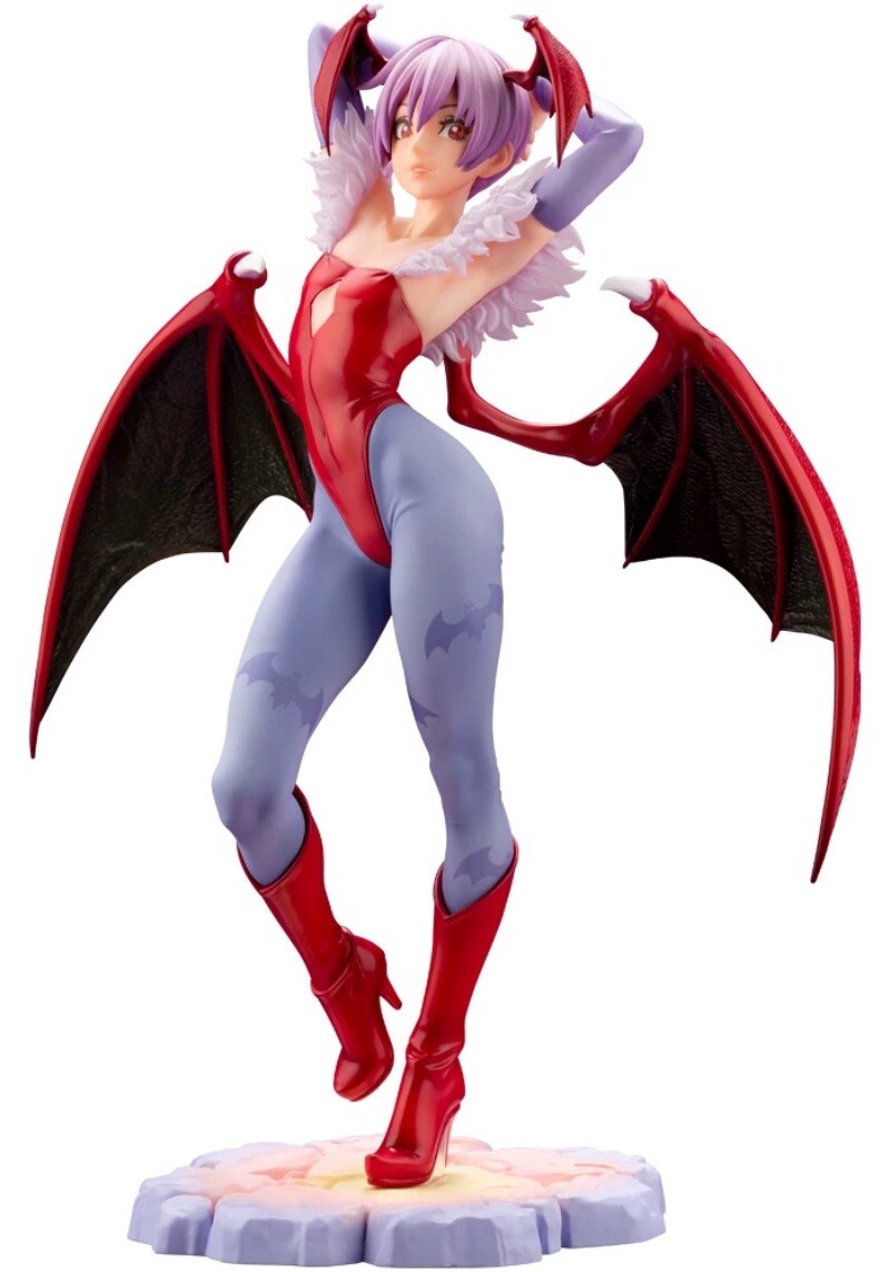 Anime Vampire Lilith Darkstalkers Bishoujo PVC Figure Statue Collect Toys Gifts Anime Vampire Lilith Darkstalkers Bishoujo PVC Figure Statue Collect Toys Gifts