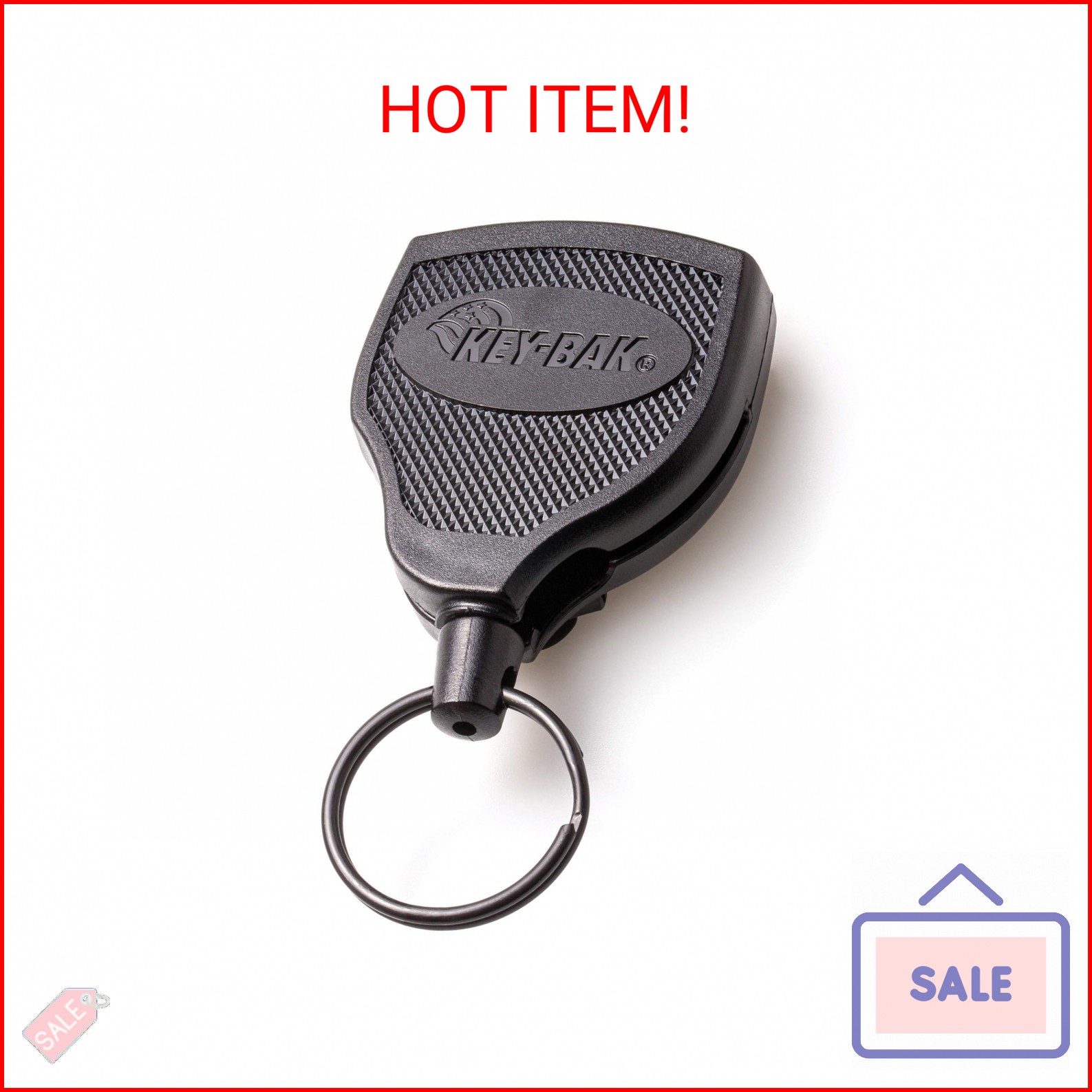 Key-Bak Super48 HD 8oz. Locking Retractable Key Holder, 48 Key-Bak Super48 HD 8oz. Locking Retractable Key Holder, 48