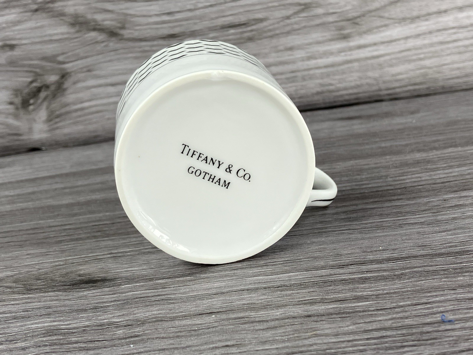 Tiffany & Co. Gotham Porcelain Expresso Mug Tiffany & Co. Gotham Porcelain Expresso Mug