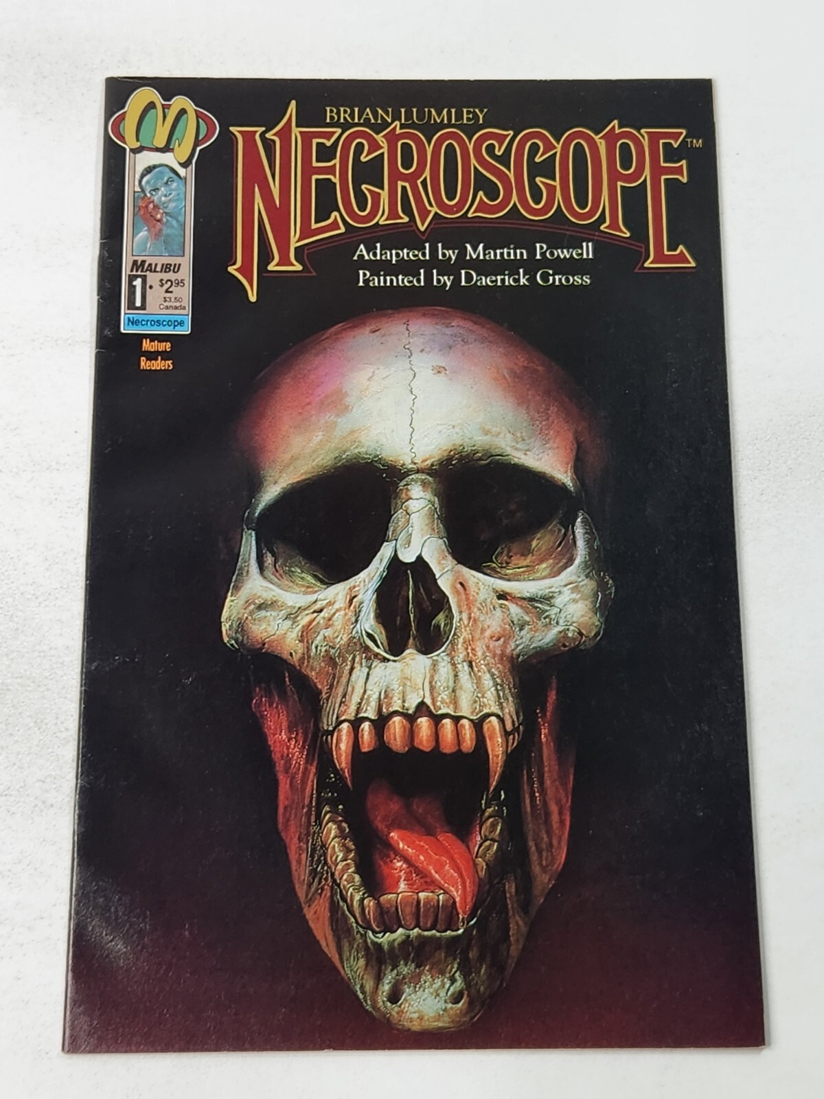 Necroscope 1 Malibu Comics Martin Powell Daerick Gross 1992