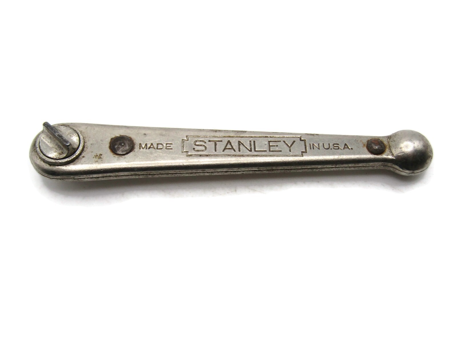 Vintage Stanley Yankee No. 2H Ratchet Screwdriver Flat Offset Tool Made in USA