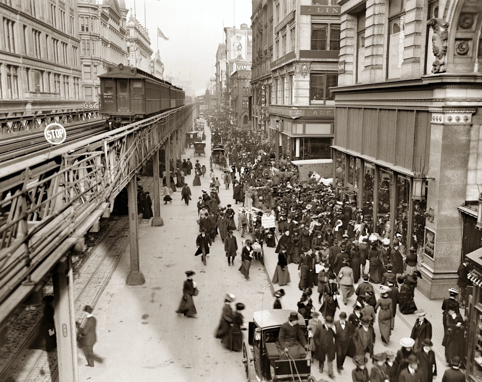 1903 SIXTH AVENUE New York 5x7 Borderless PHOTO  (209-E)
