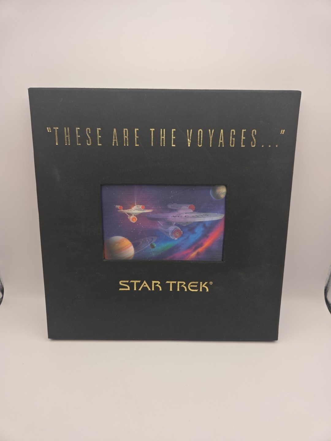 These Are The Voyages A Three Dimensional Star Trek Album Special Limited Signed