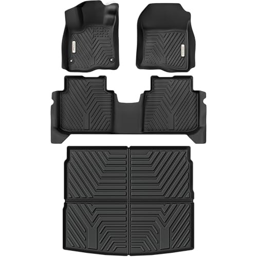 YITAMOTOR Floor Mats & Cargo Liner Fit for Honda CR-V 2026-2023, All Weather TPE