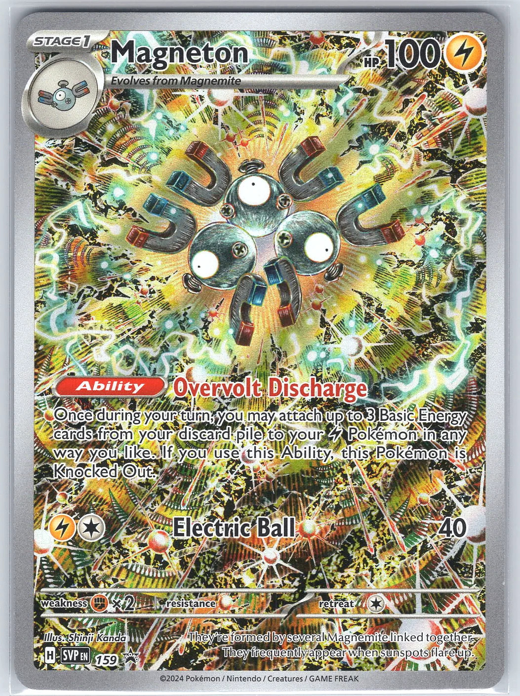 Magneton - 159 #159 SV: Scarlet & Violet Promo Cards Pokémon Card