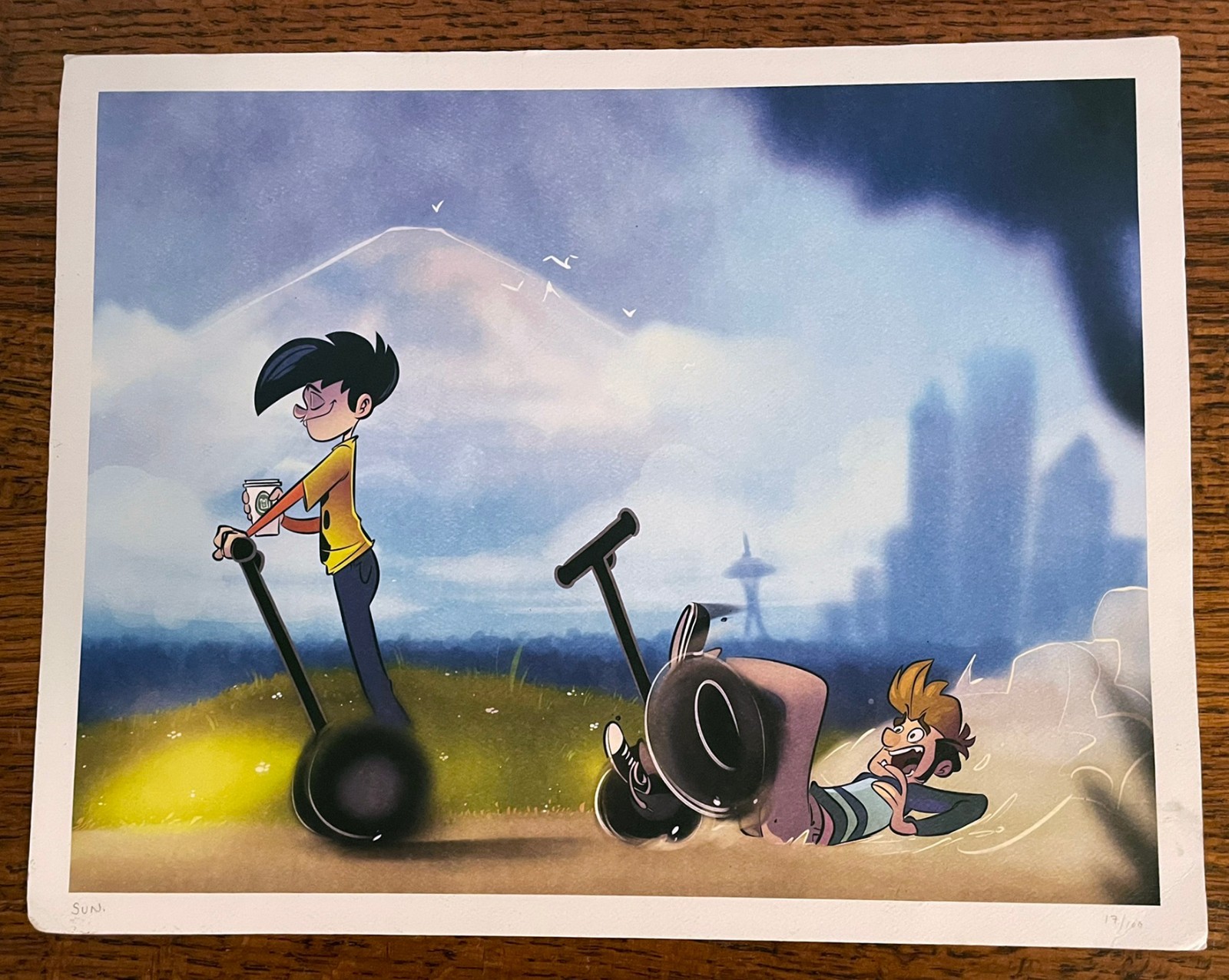 Penny Arcade Print Signed Limited Ed 17/100 PAX 2015 Program Guide Art 14x11 Penny Arcade Print Signed Limited Ed 17/100 PAX 2015 Program Guide Art 14x11