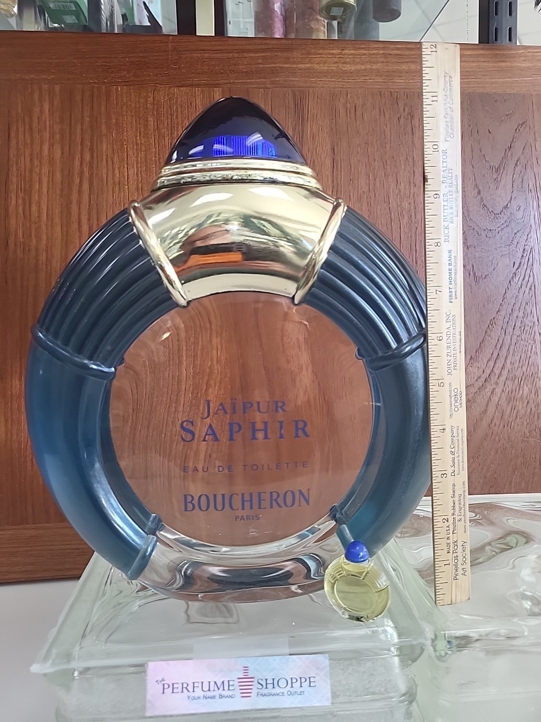 BOUCHERON JAIPUR SAPHIR DUMMY FACITICE DISPLAY BOTTLE 