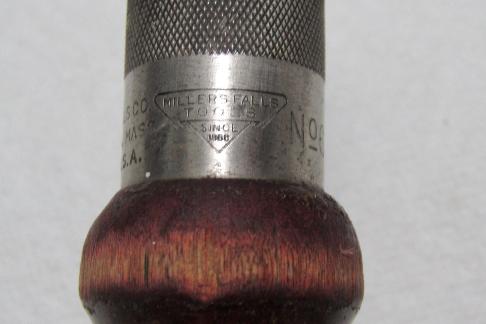 Millers Falls No. 63 Antique Ratchet Screwdriver Made in USA