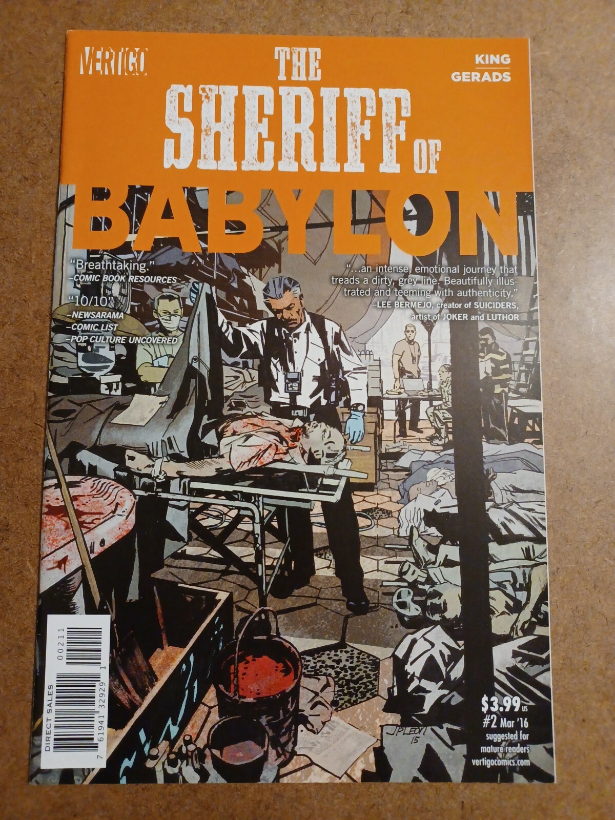 Sheriff of Babylon #2 Tom King CIA Iraq War - Combined Shipping + Pics