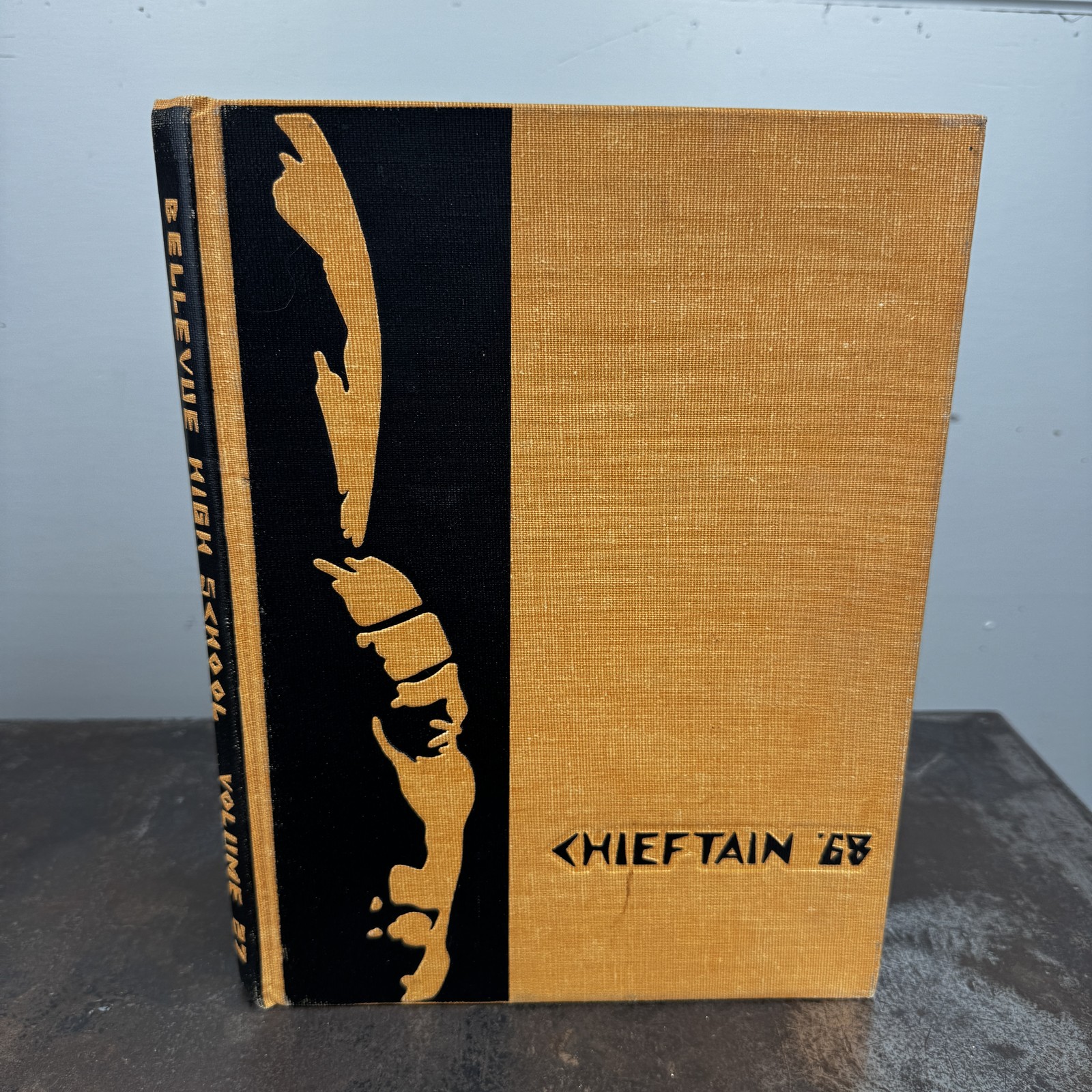 BELLEVUE HIGH SCHOOL Yearbook 1968 Bellevue, NE - CHIEFTAIN