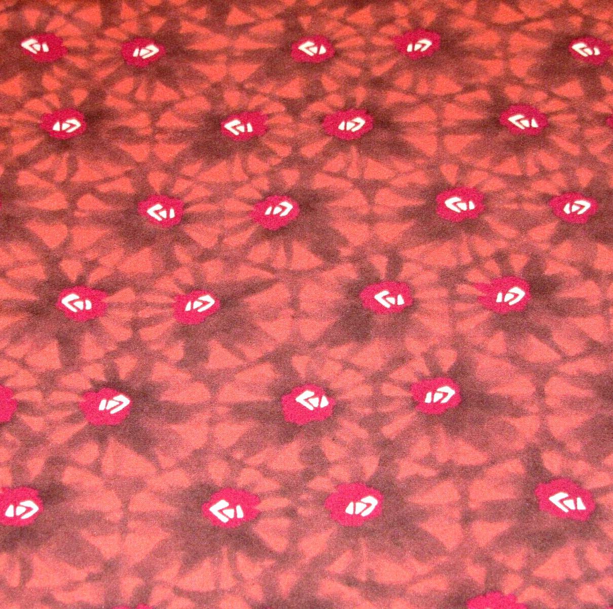 Kumo Mame Shibori Wagara Damasuku Japanese Kimono Fabric 100% Silk 56\