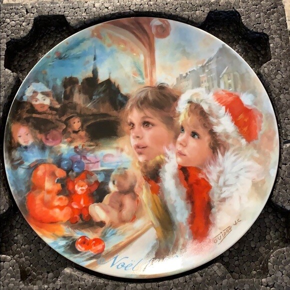 Vintage 1986 The Magical Window by D\'ARCEAU LIMOGES Collection Plate 8.50\