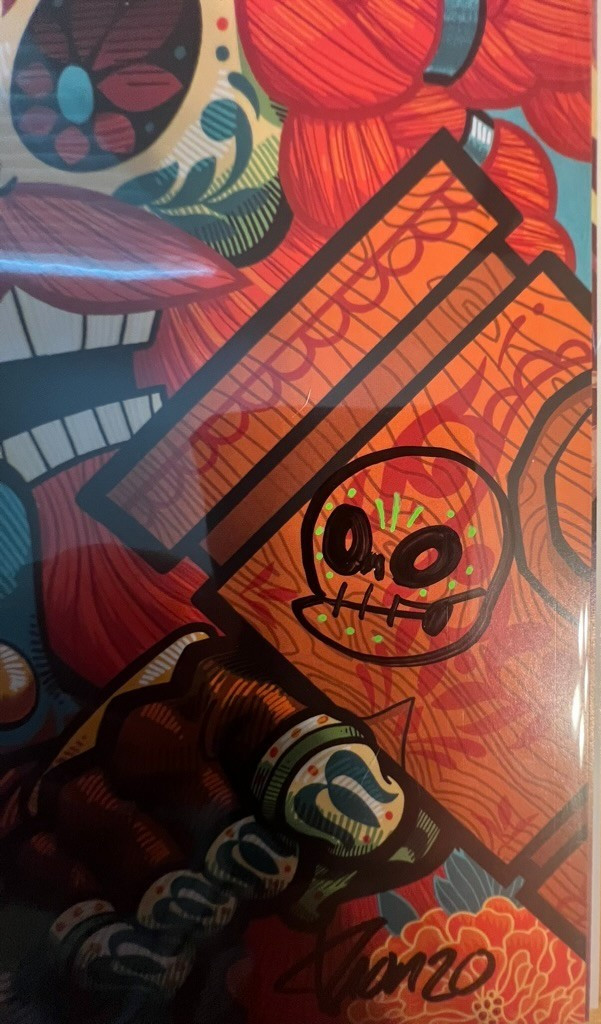 D'ORC #3 J Gonzo Presto Exclusive Signed & Remarqued with COA