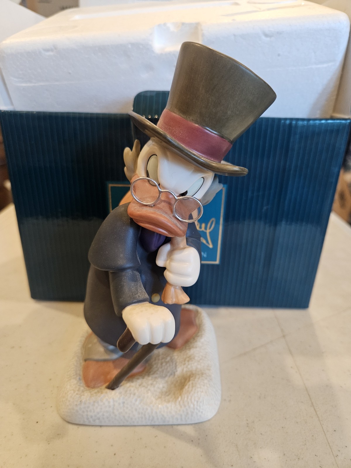WDCC Figurine Scrooge  - Edenezer Scrooge, Mickey\'s Christmas  Carol 