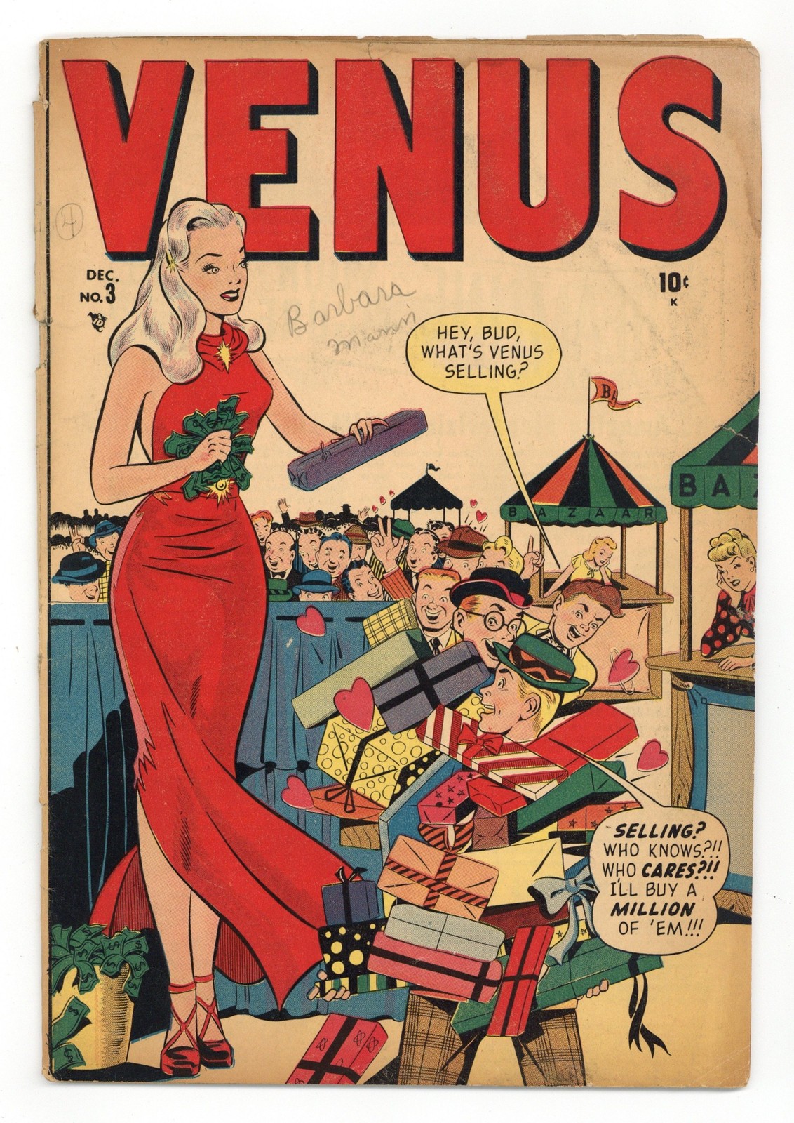 Venus #3 GD- 1.8 1948