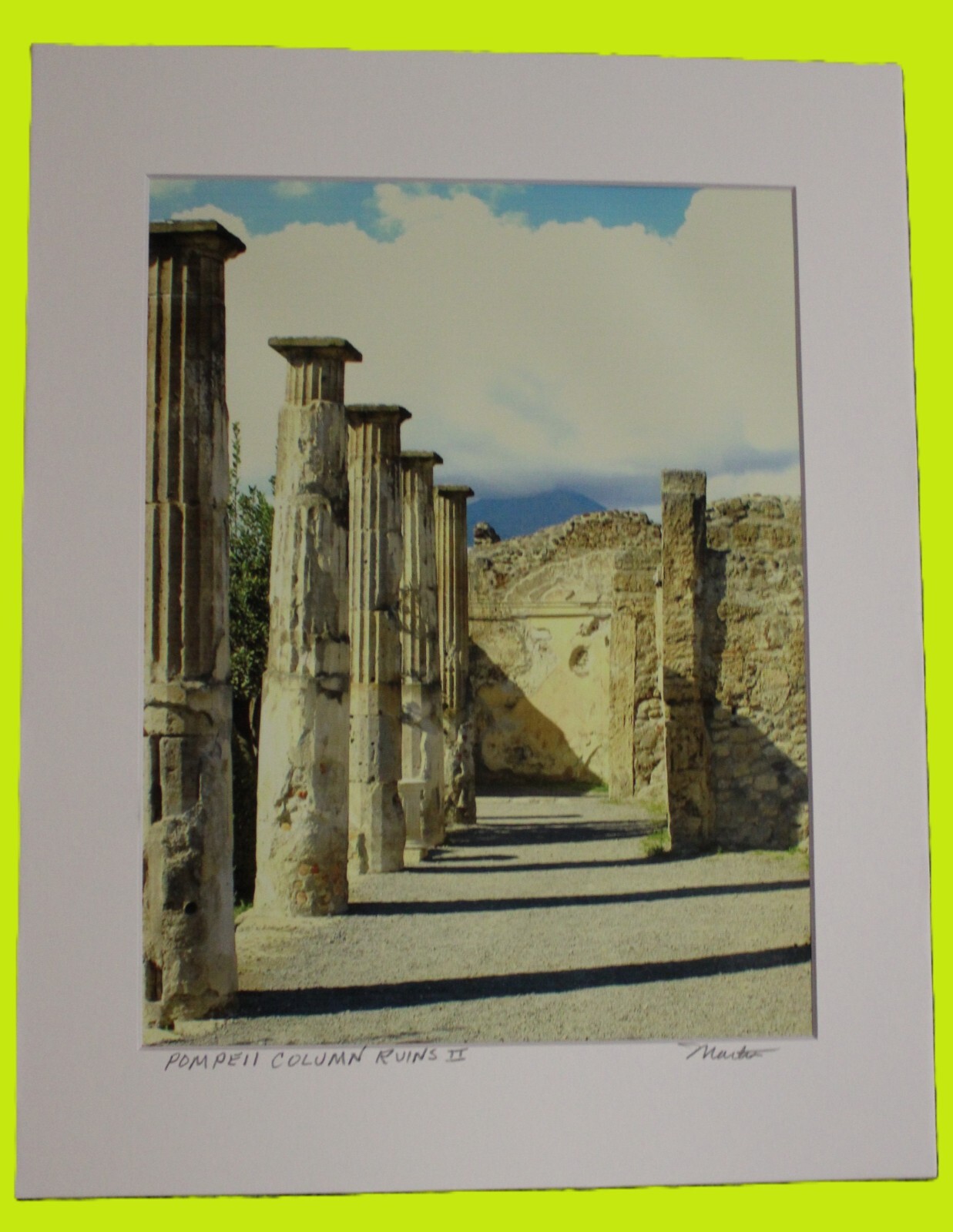 Digital Signed Matted Original \ Digital Signed Matted Original \